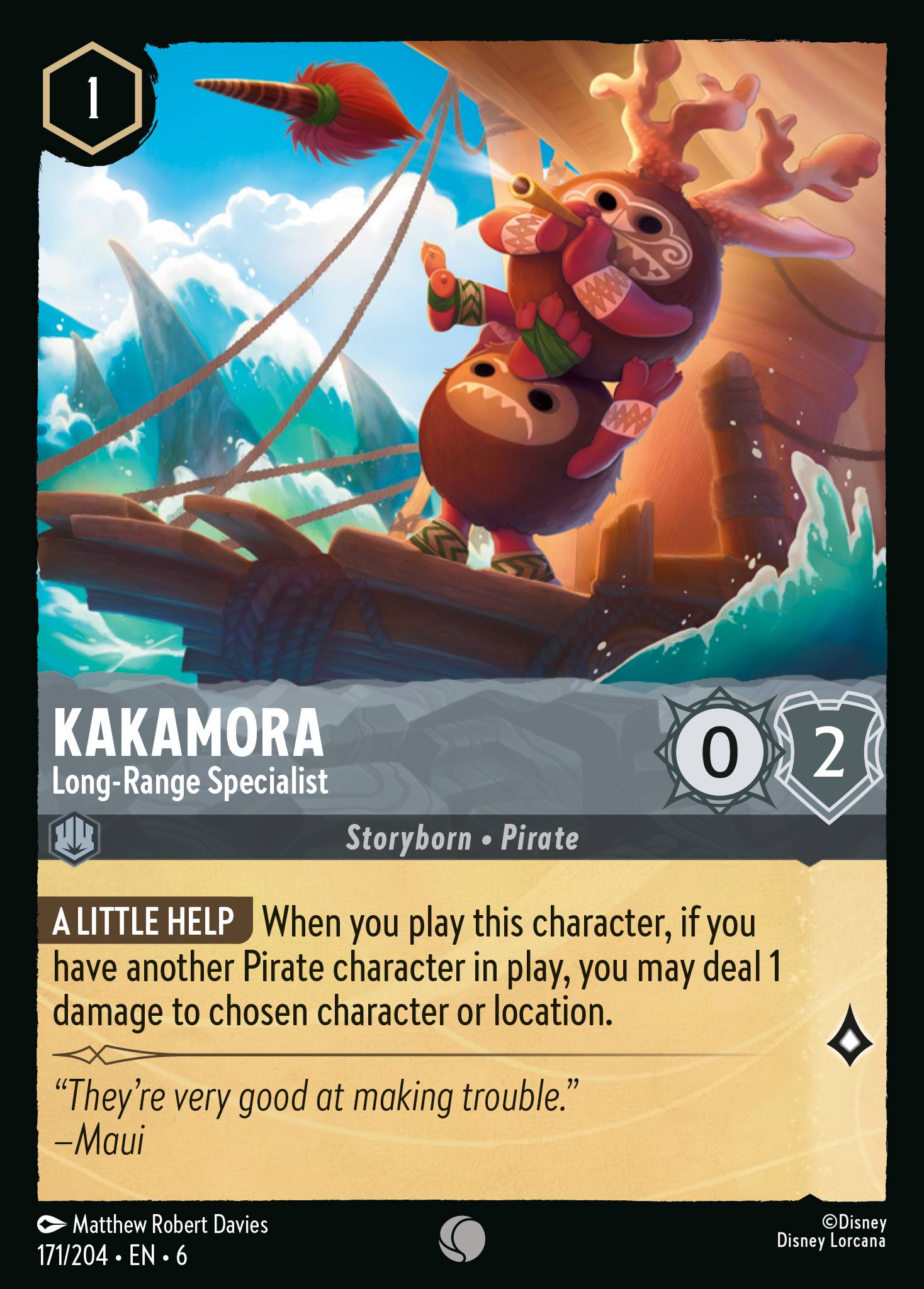Kakamora - Long-Range Specialist (English)