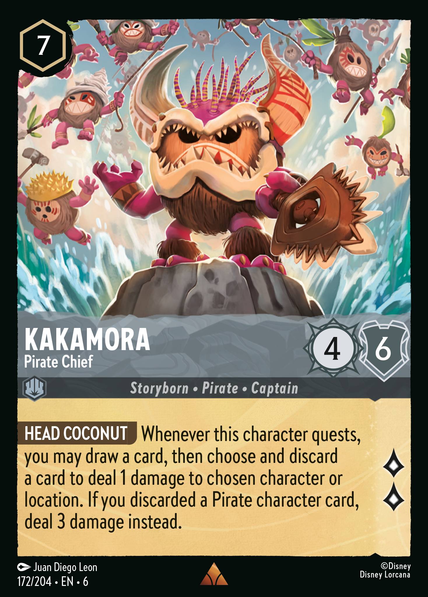 Kakamora - Pirate Chief (English)