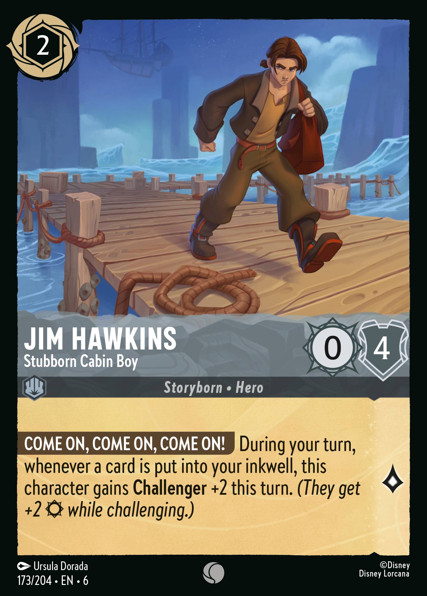 Jim Hawkins - Stubborn Cabin Boy (English)
