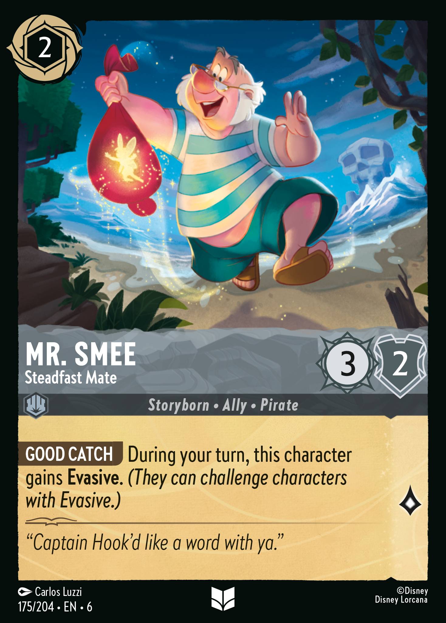Mr. Smee - Steadfast Mate (English)