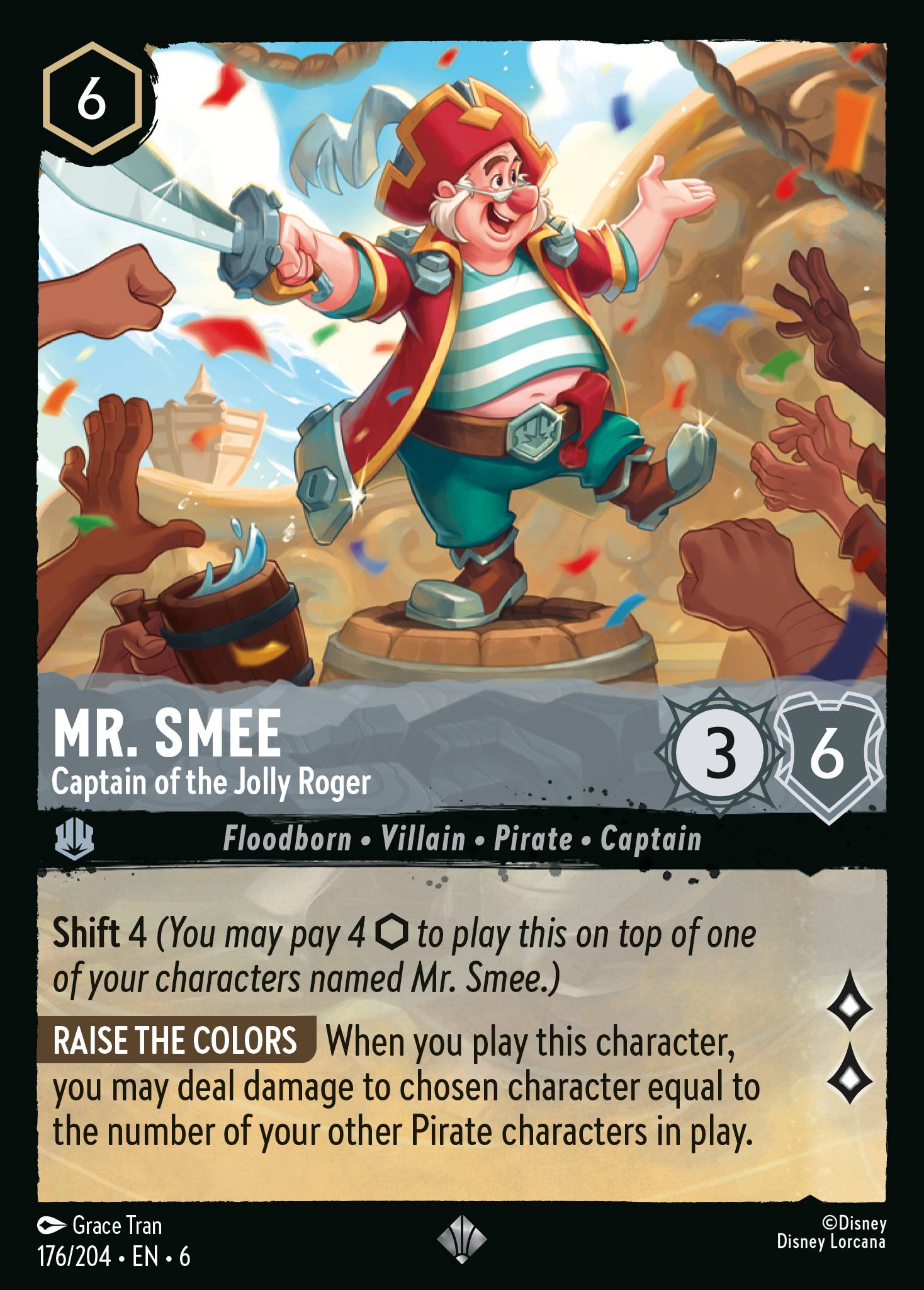 Mr. Smee - Captain of the Jolly Roger (English)