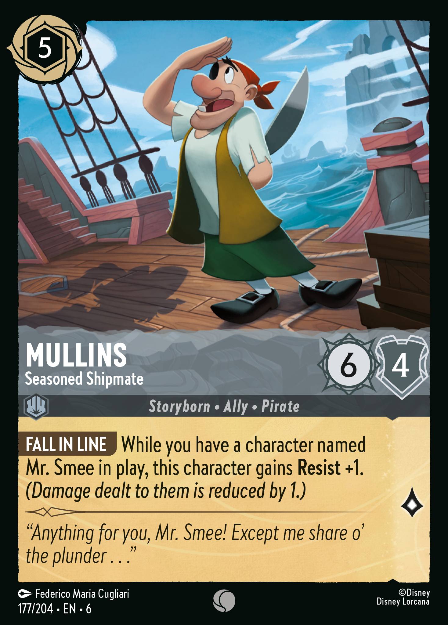 Mullins - Seasoned Shipmate (English)