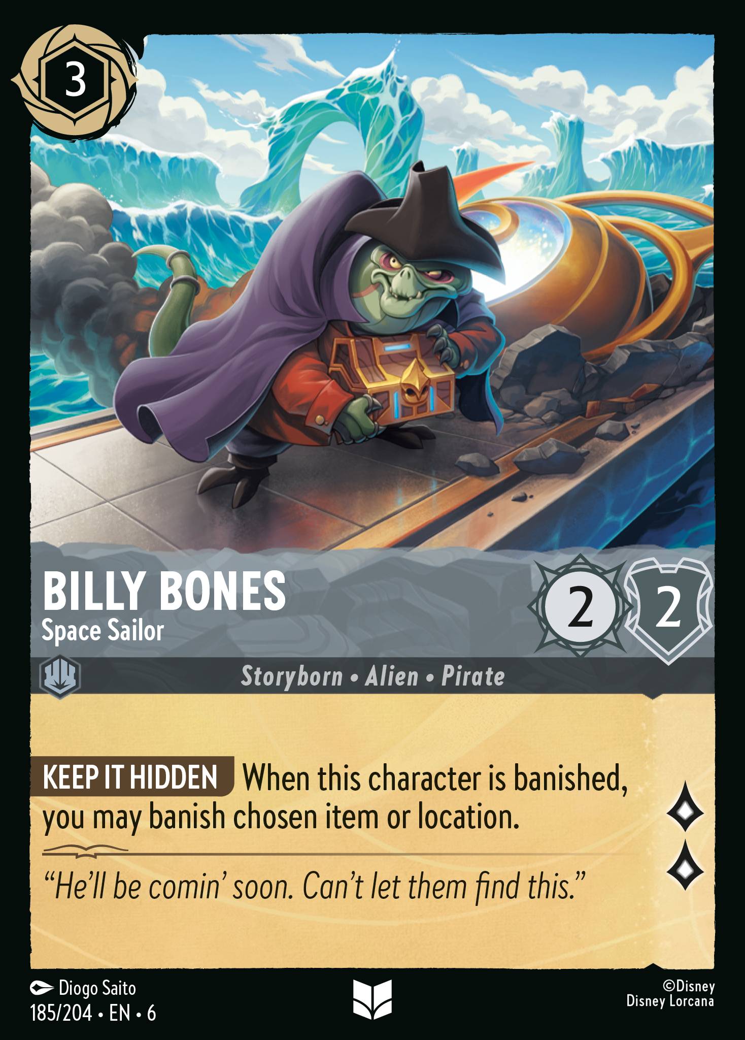 Billy Bones - Space Sailor (English)