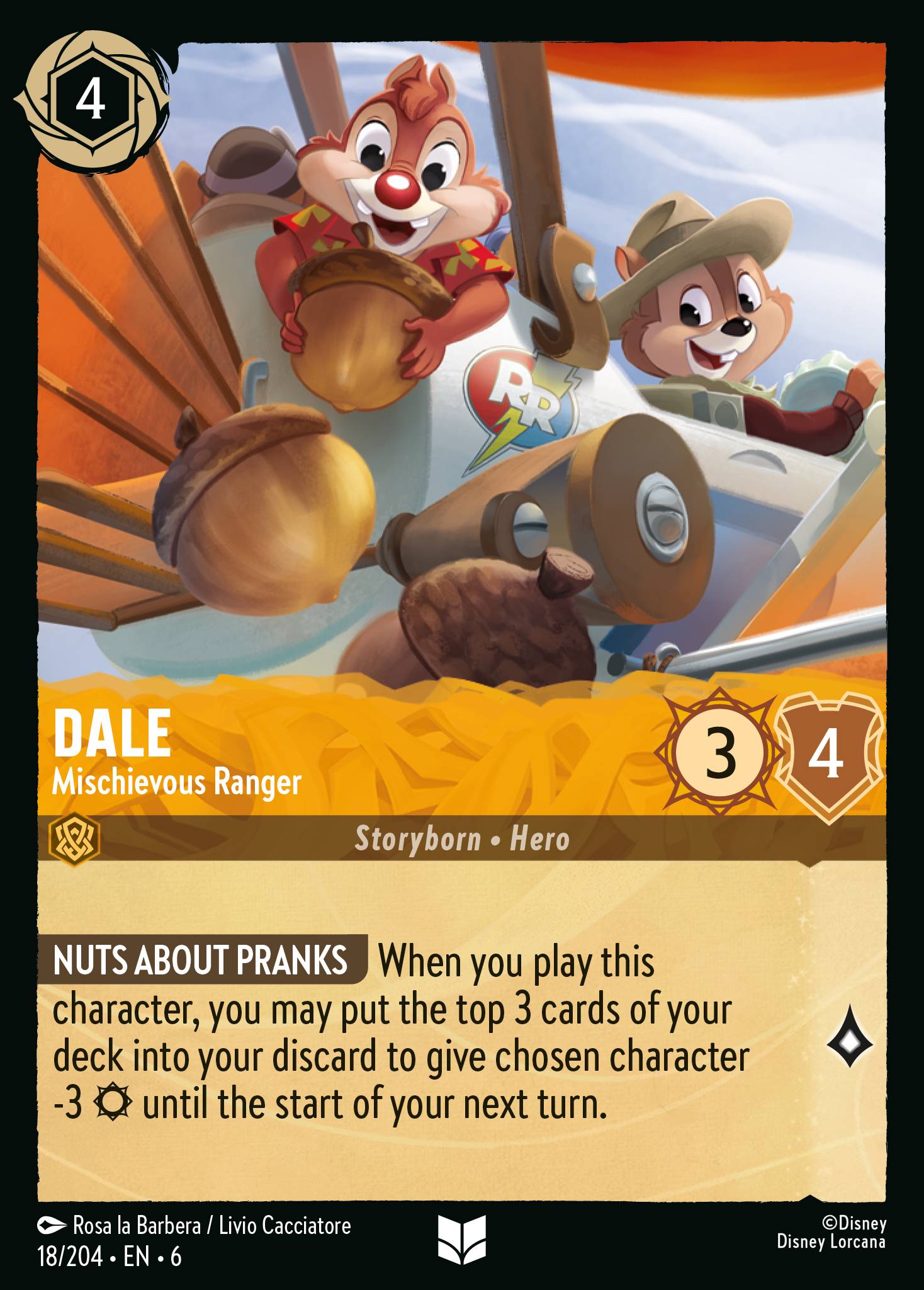 Dale - Mischievous Ranger (English)