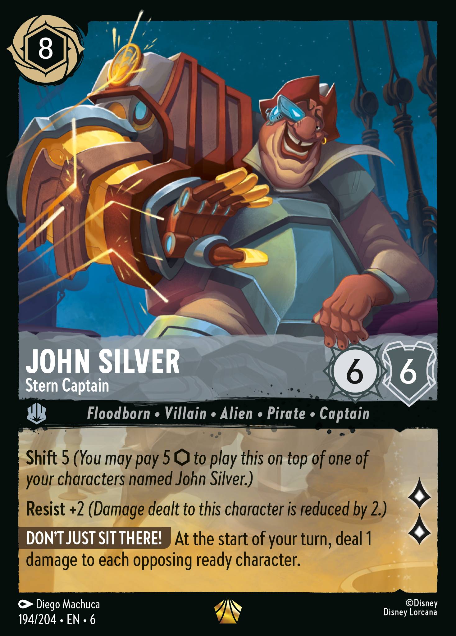 John Silver - Stern Captain (Legendary) (English)