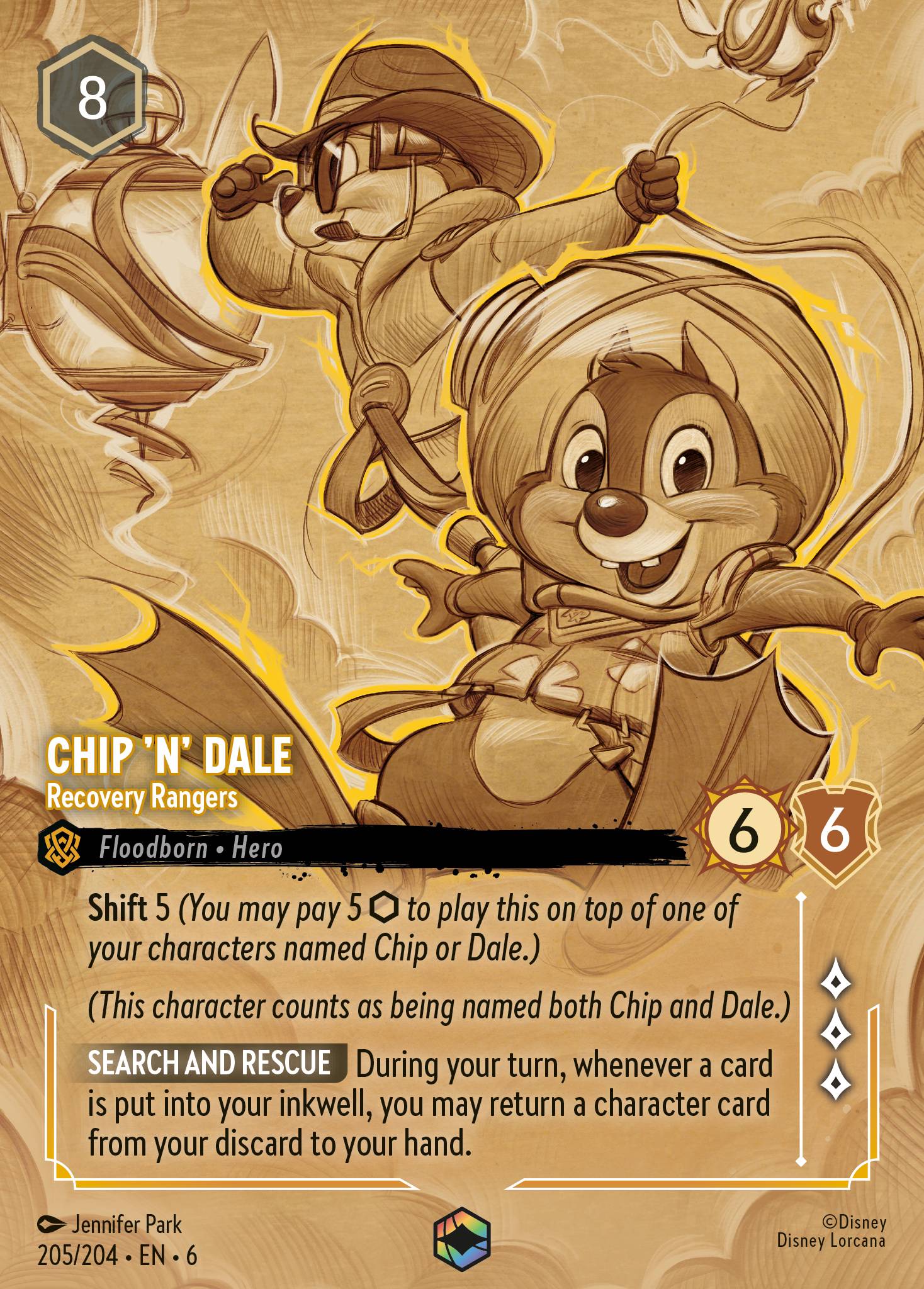 Chip 'n' Dale - Recovery Rangers (Enchanted) (English)