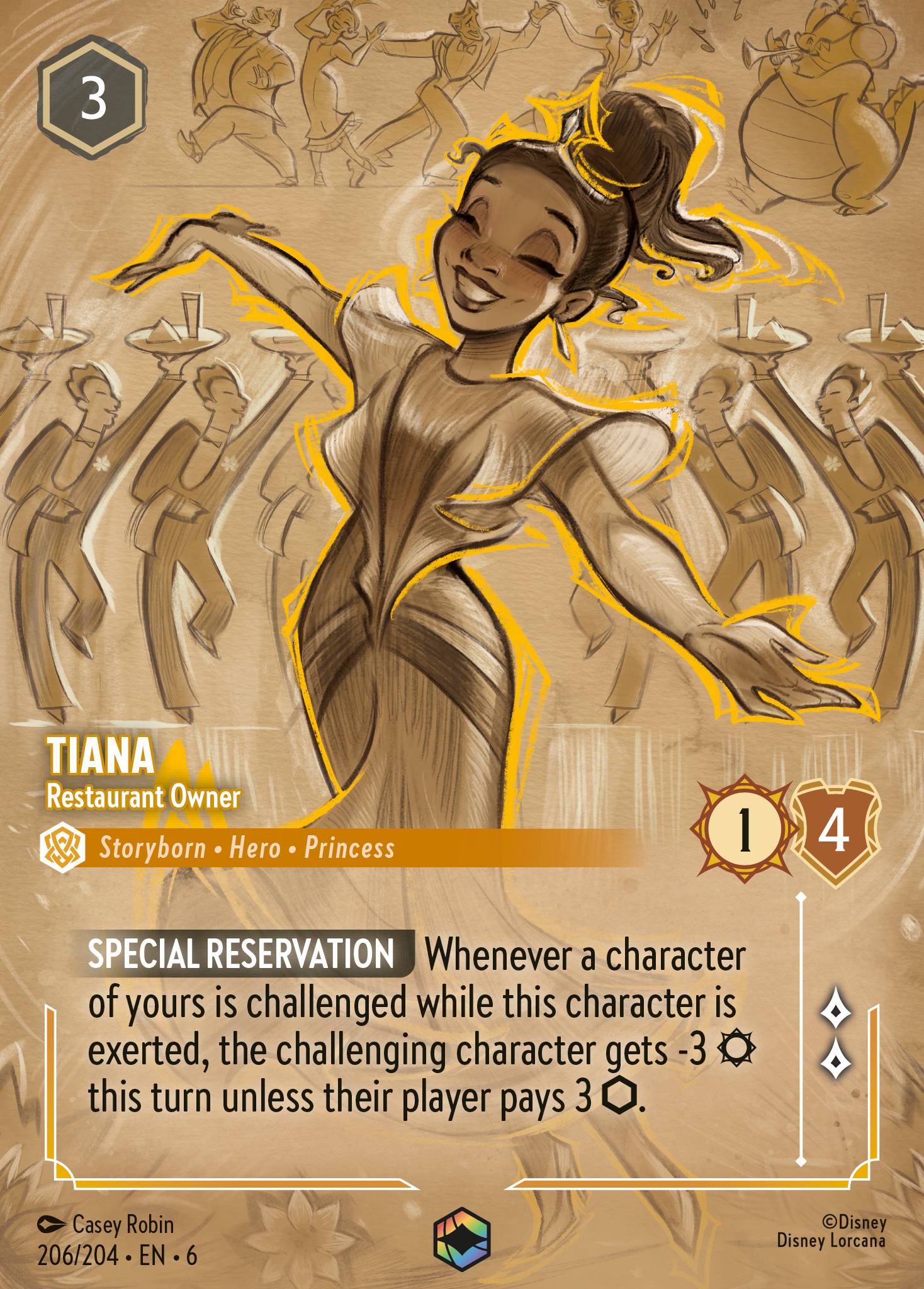 Tiana - Restaurant Owner (Enchanted) (English)