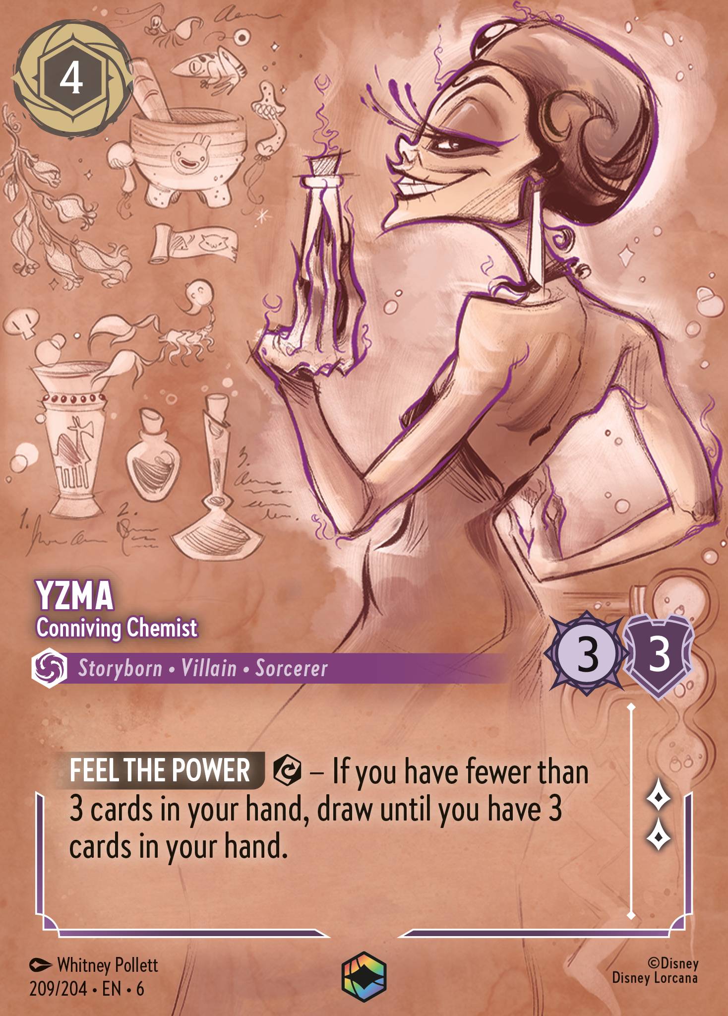 Yzma - Conniving Chemist (Enchanted) (English)