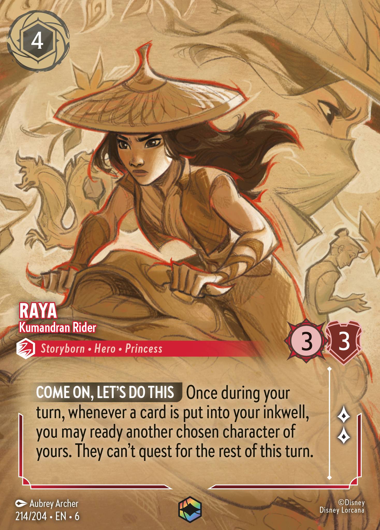Raya - Kumandran Rider (Enchanted) (English)