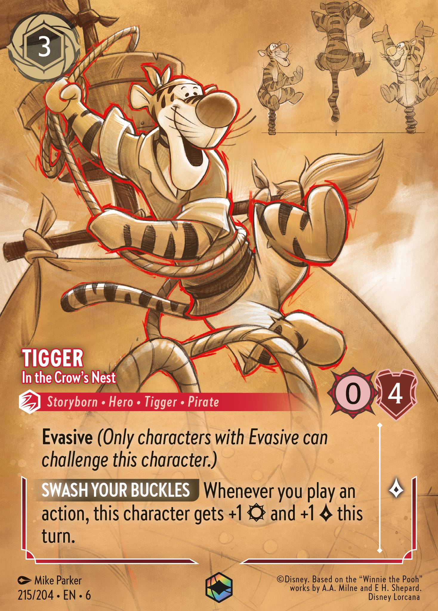 Tigger - In the Crow's Nest (Enchanted) (English)
