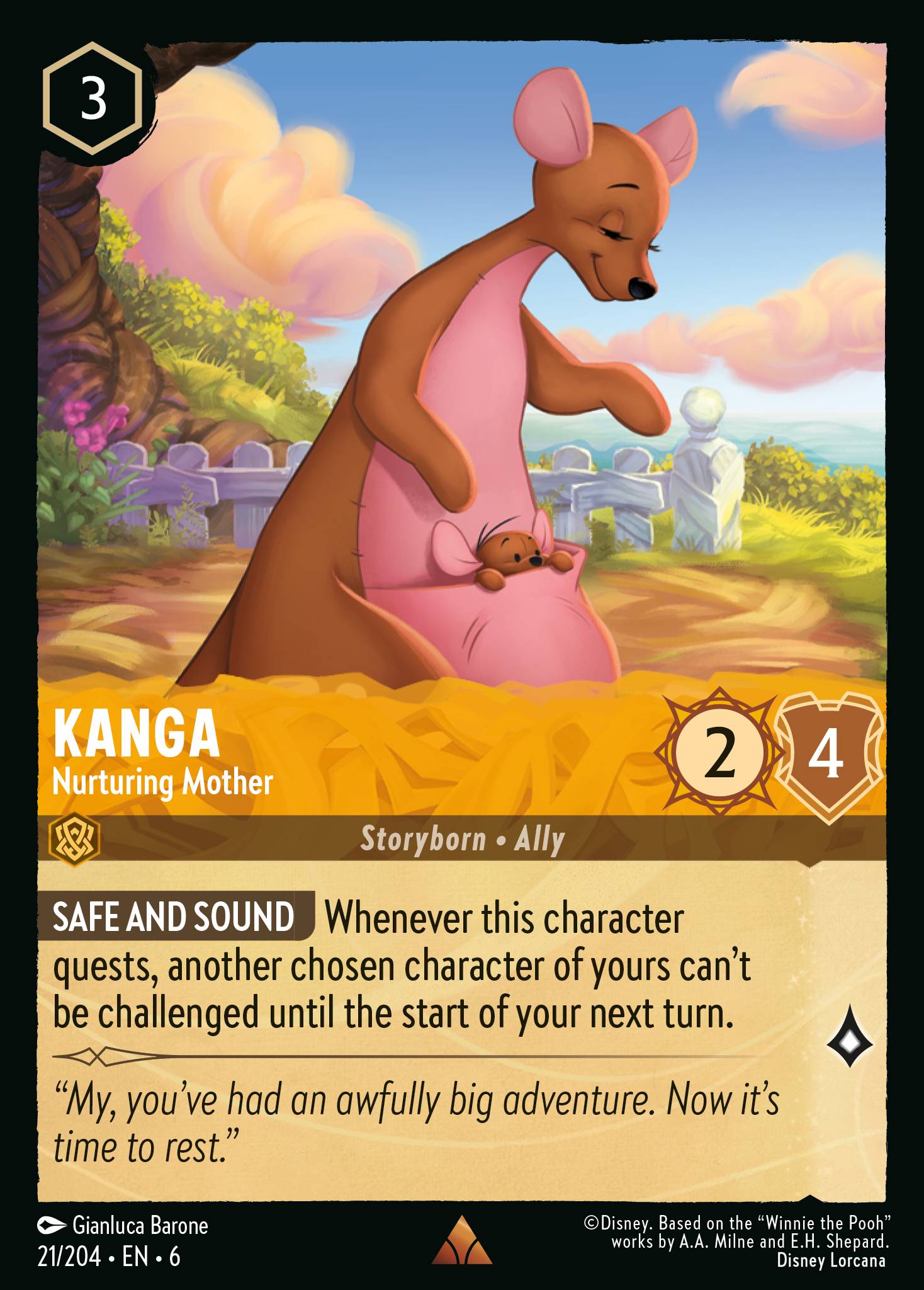 Kanga - Nurturing Mother (English)