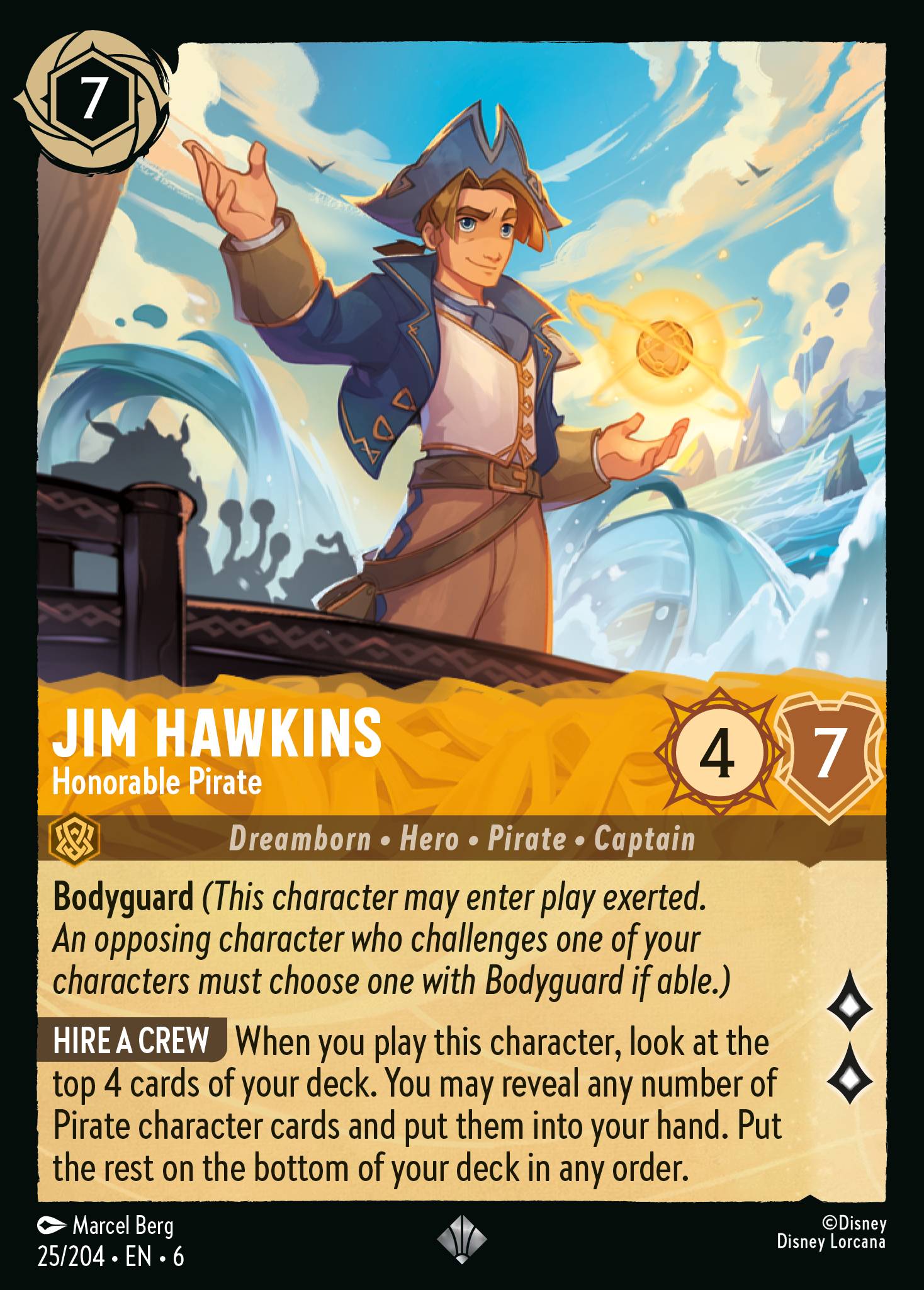 Jim Hawkins - Honorable Pirate (English)