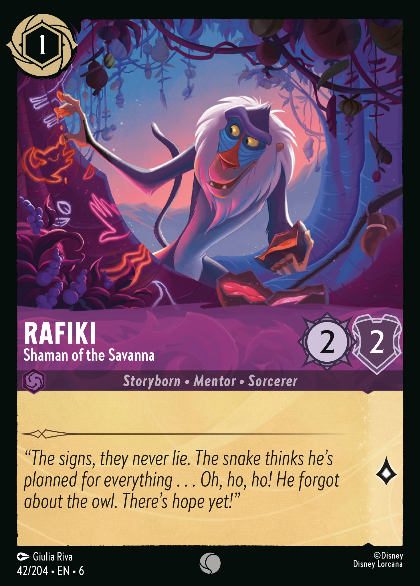 Rafiki - Shaman of the Savanna (English)