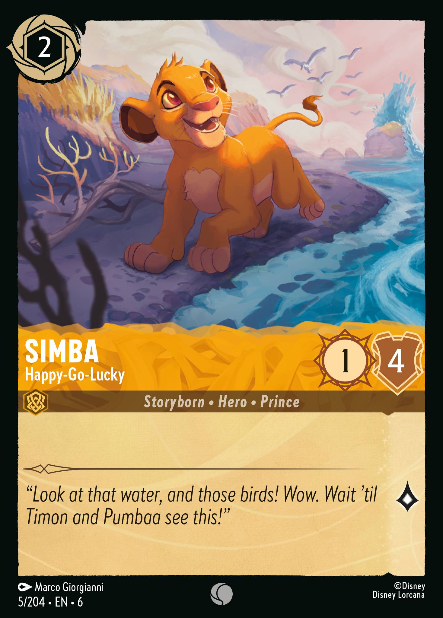 Simba - Happy-Go-Lucky (English)