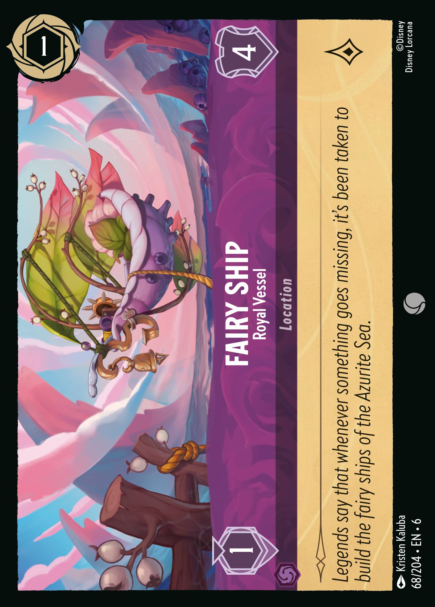 Fairy Ship - Royal Vessel (English)