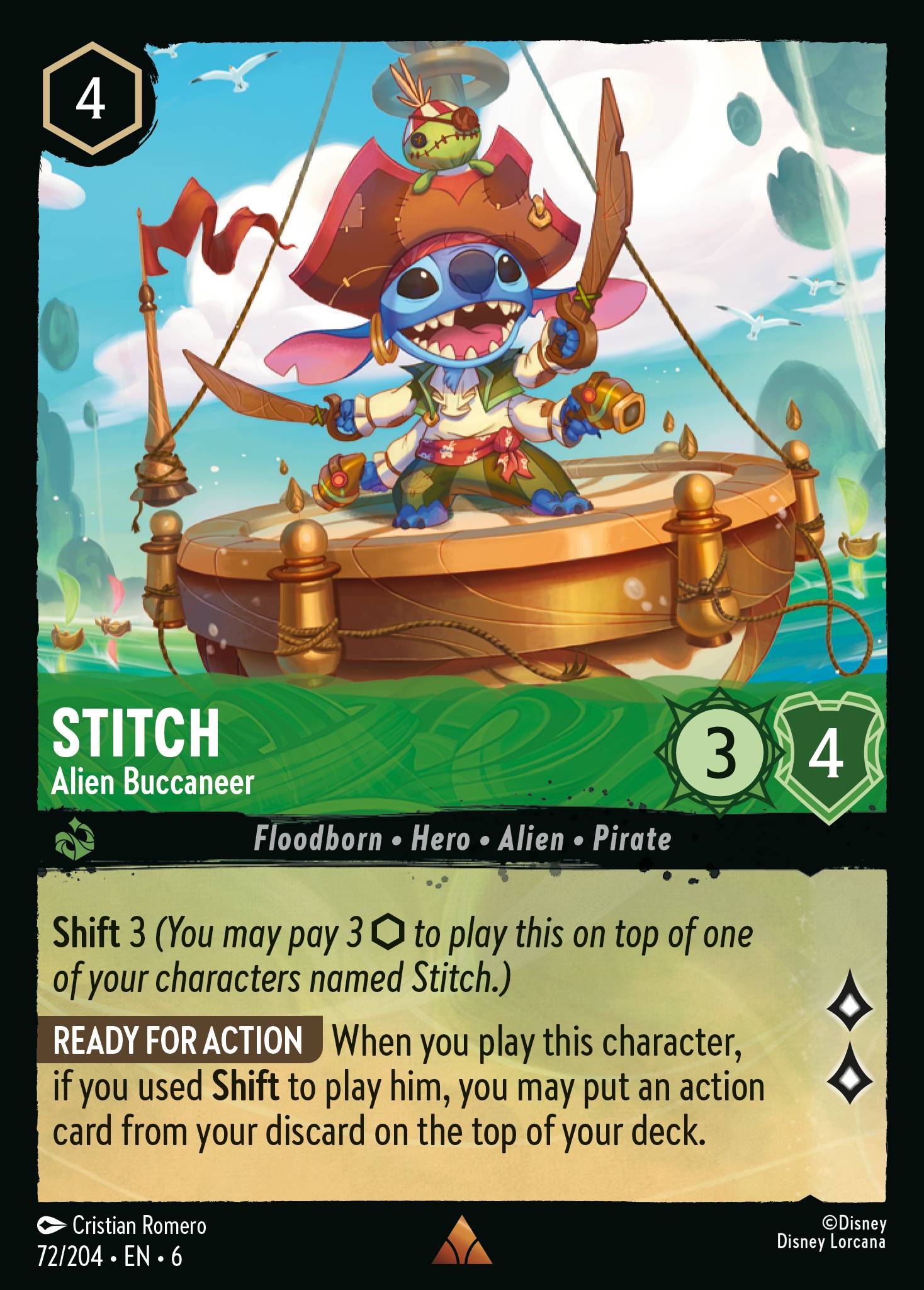 Stitch - Alien Buccaneer (English)