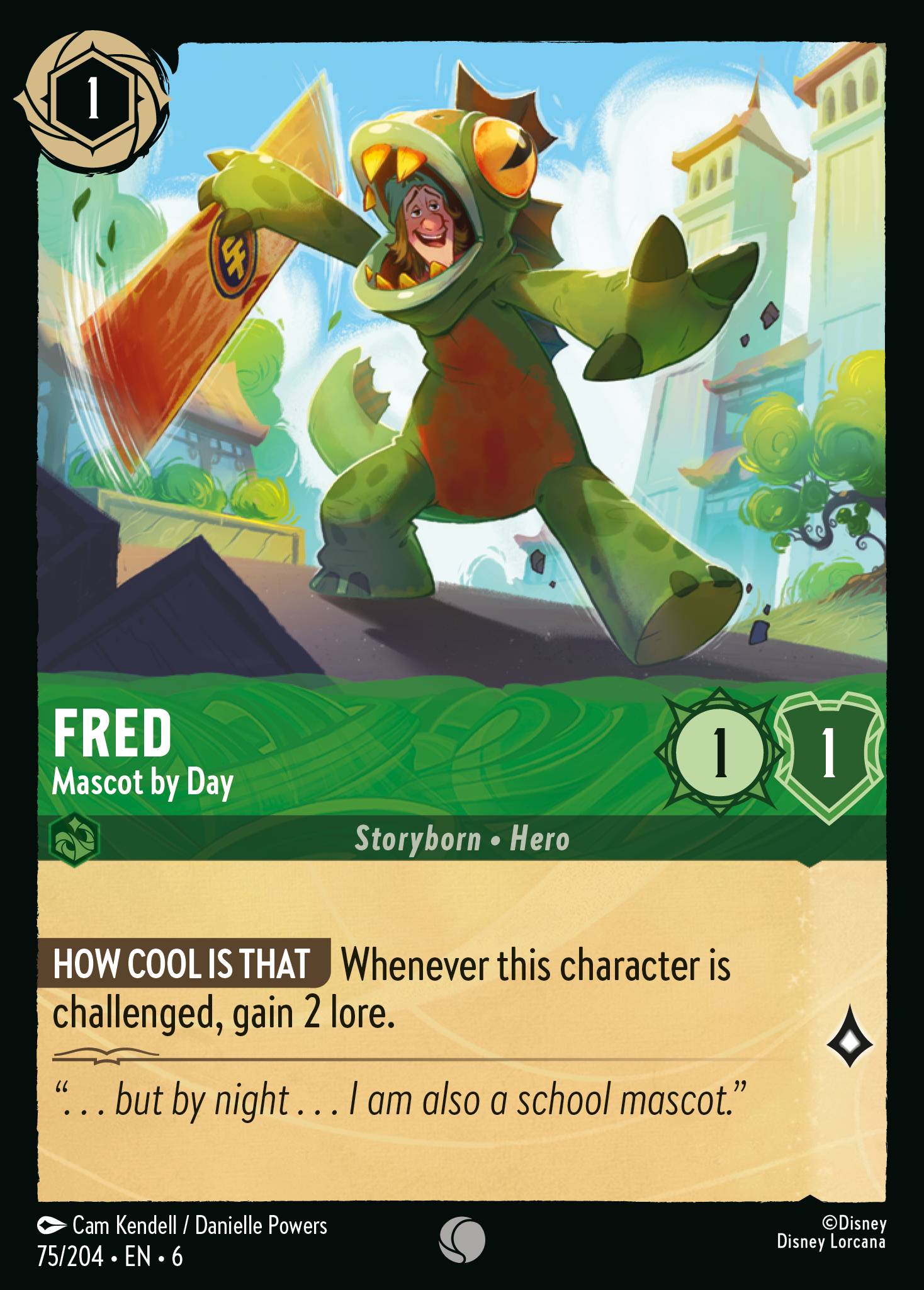 Fred - Mascot by Day (English)