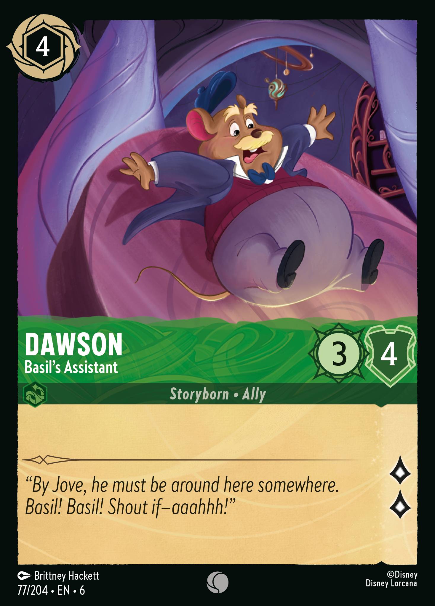 Dawson - Basil's Assistant (English)