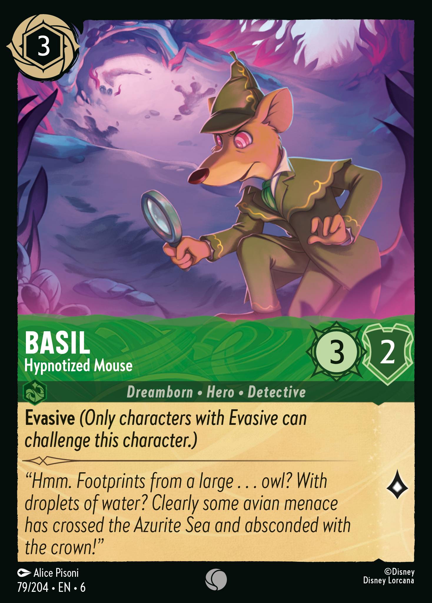 Basil - Hypnotized Mouse (English)