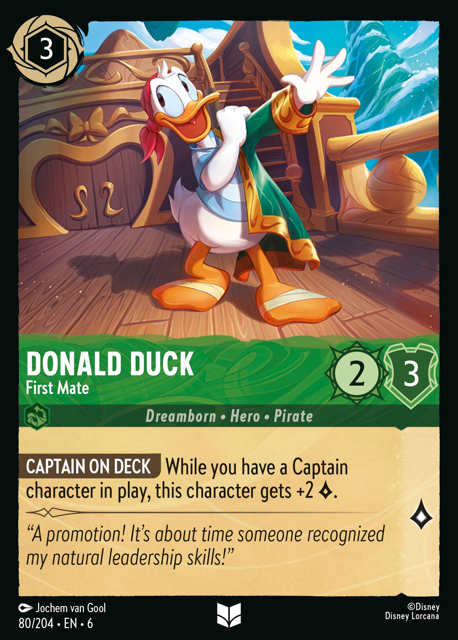 Donald Duck - First Mate (English)