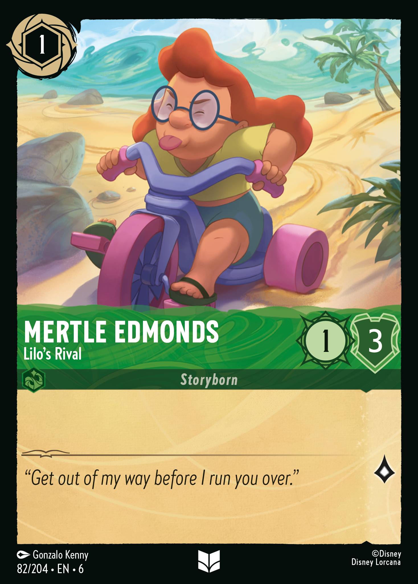 Mertle Edmonds - Lilo's Rival (English)