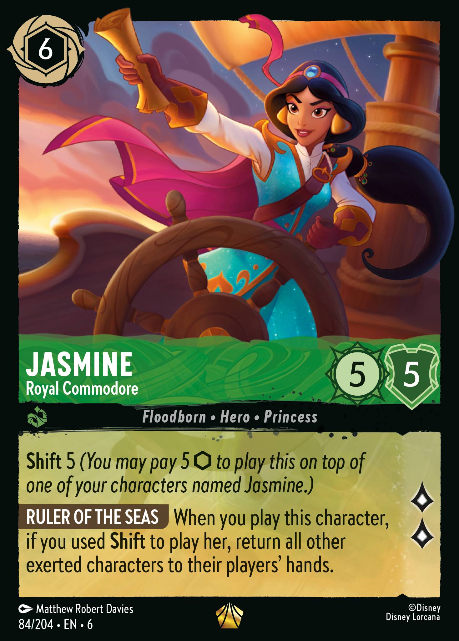 Jasmine - Royal Commodore (Legendary) (English)