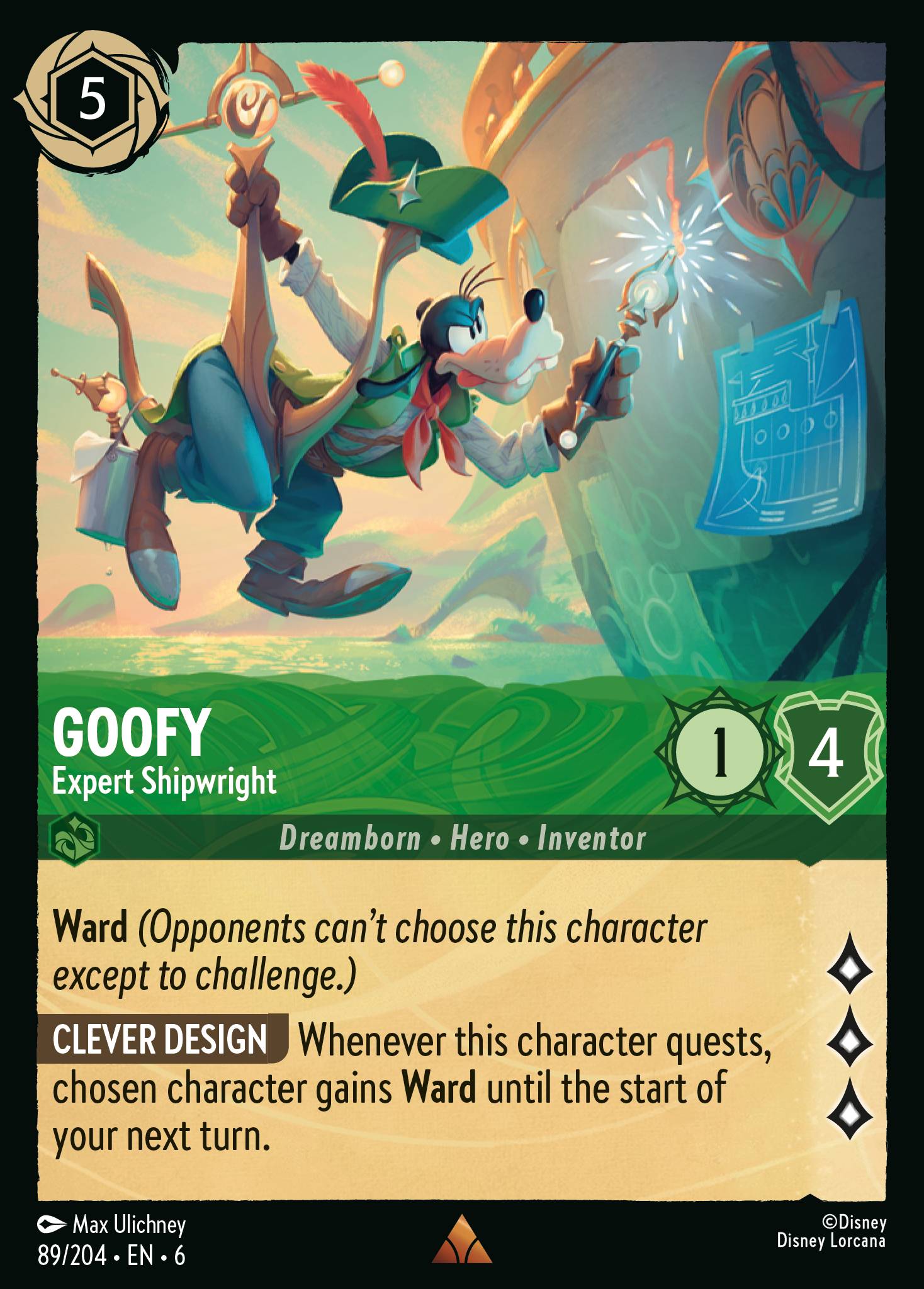Goofy - Expert Shipwright (English)