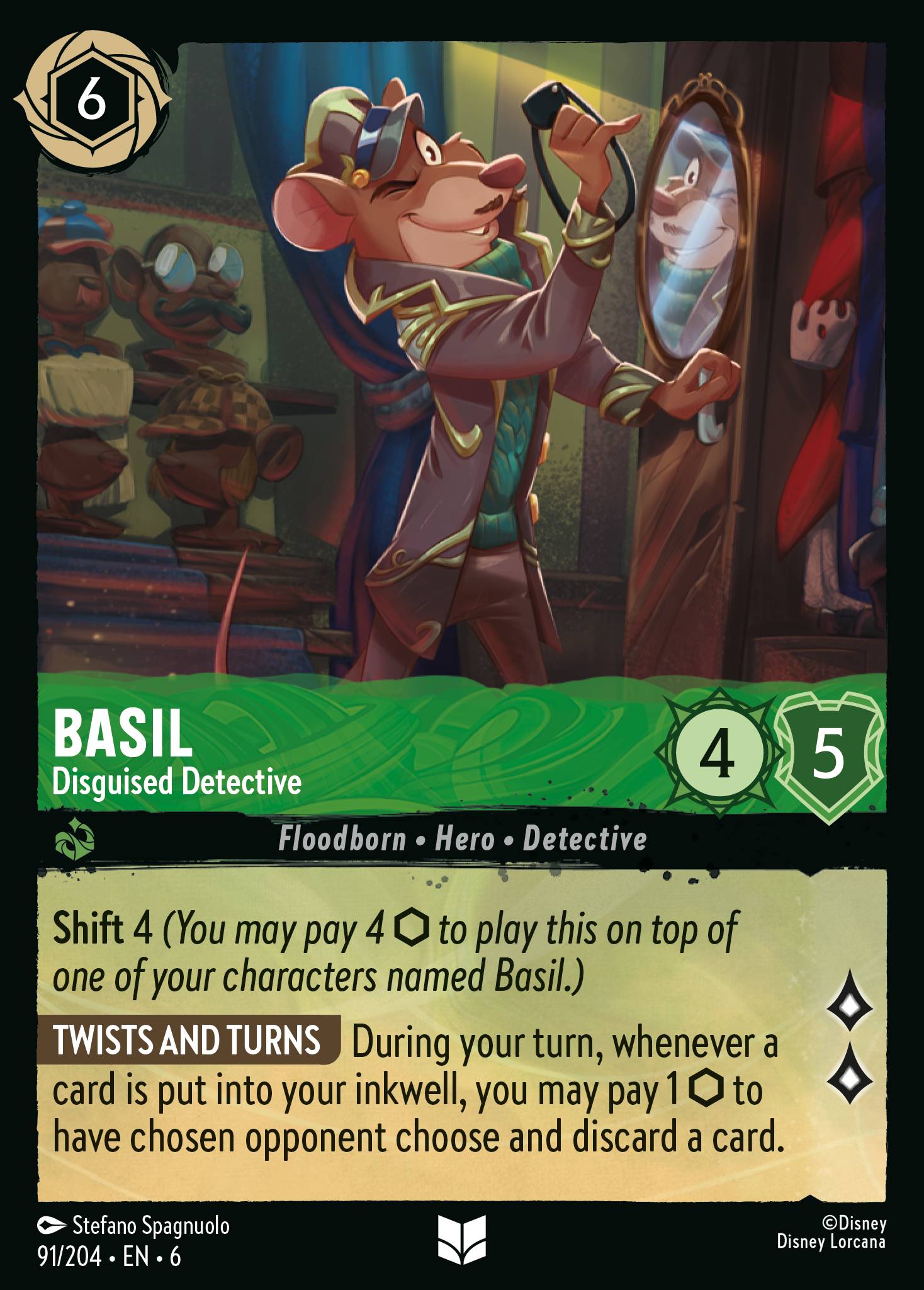 Basil - Disguised Detective (English)