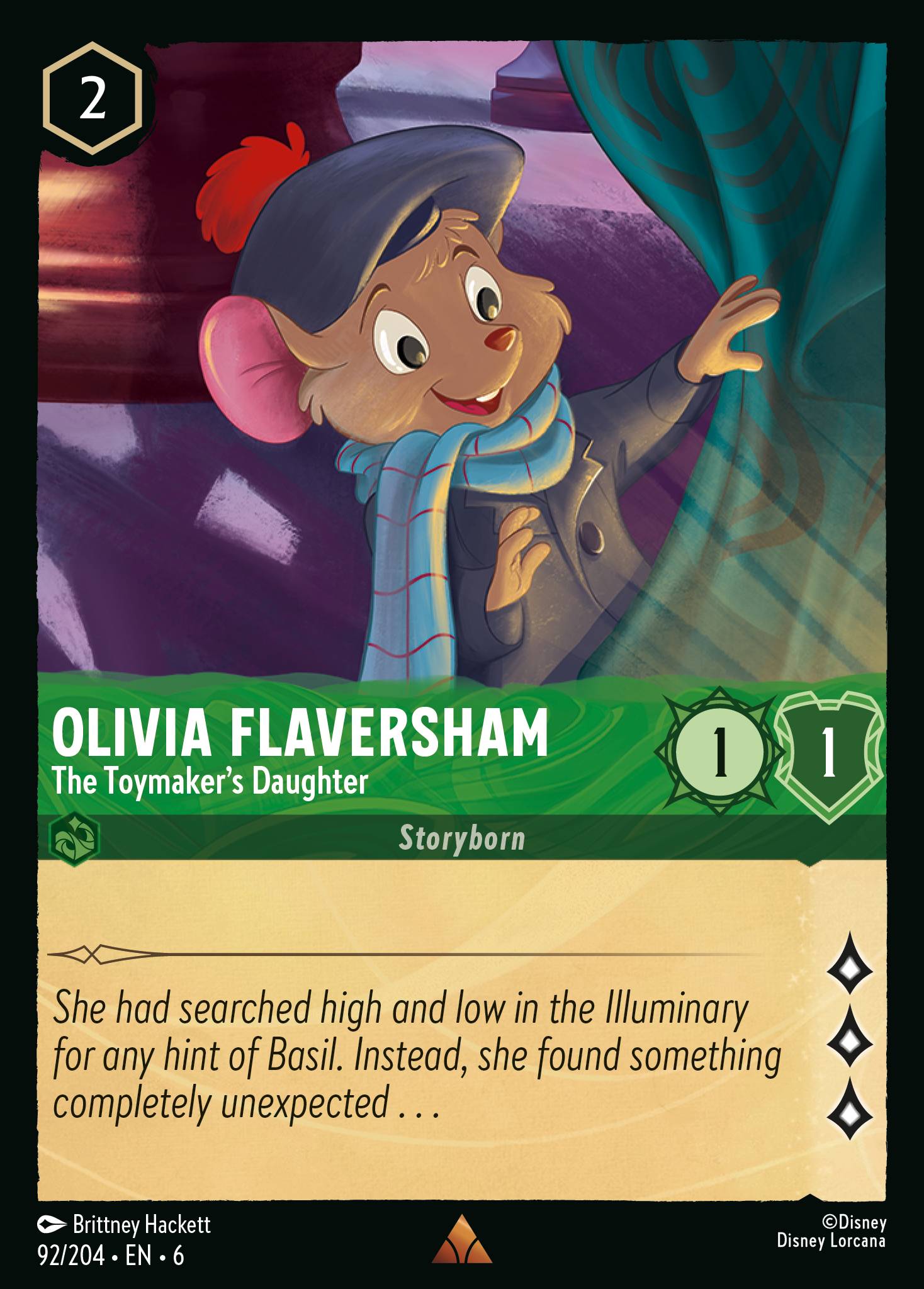 Olivia Flaversham - The Toymaker's Daughter (English)