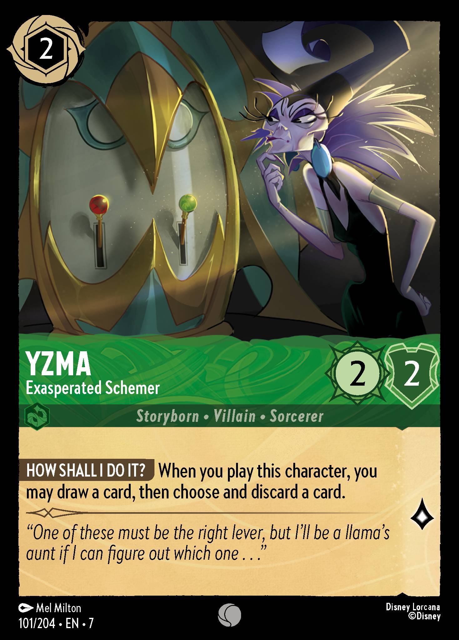 Yzma - Exasperated Schemer (English)
