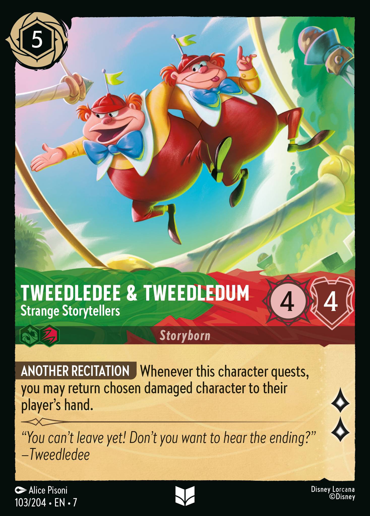 Tweedledee & Tweedledum - Strange Storytellers (English)