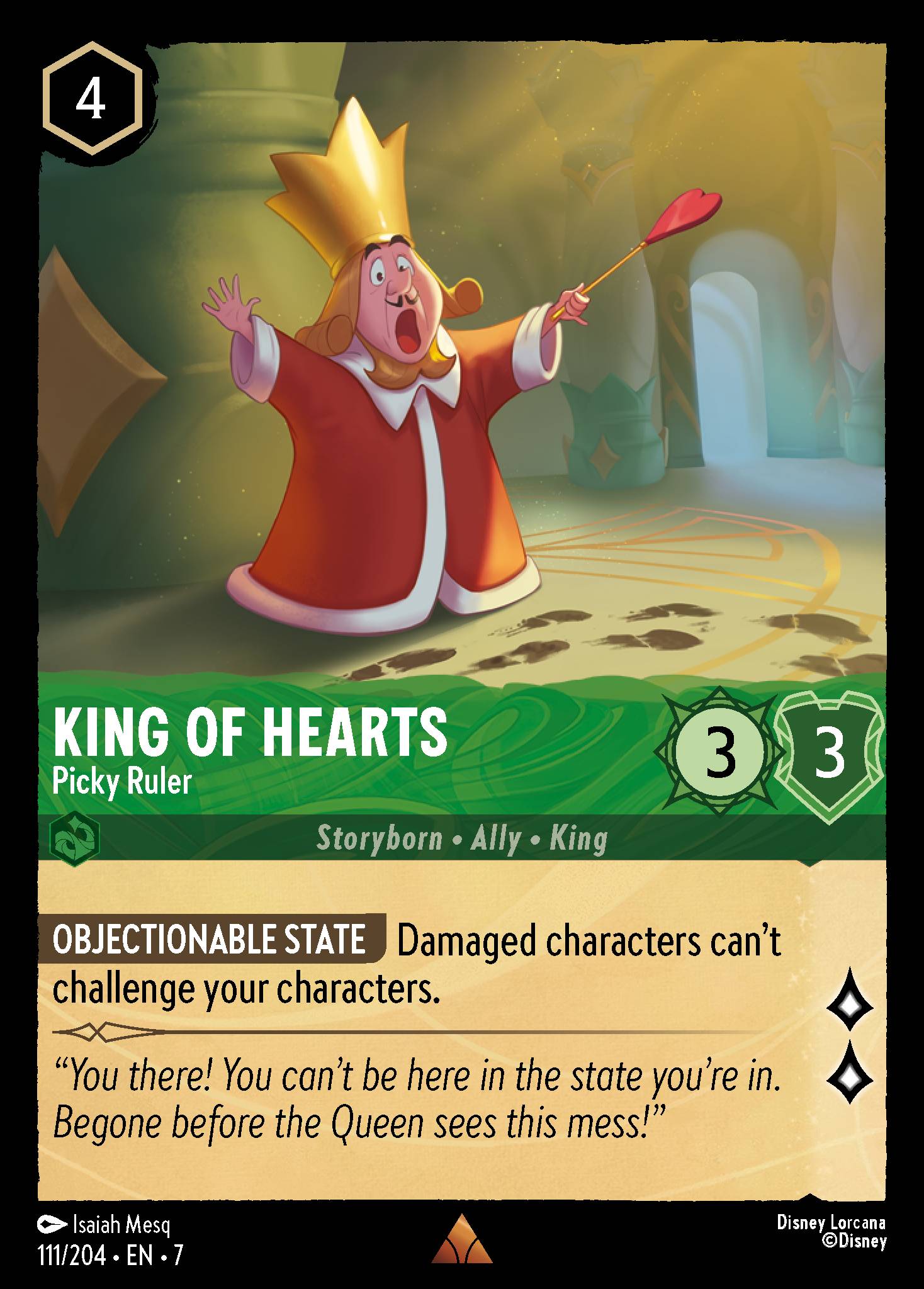 King of Hearts - Picky Ruler (English)