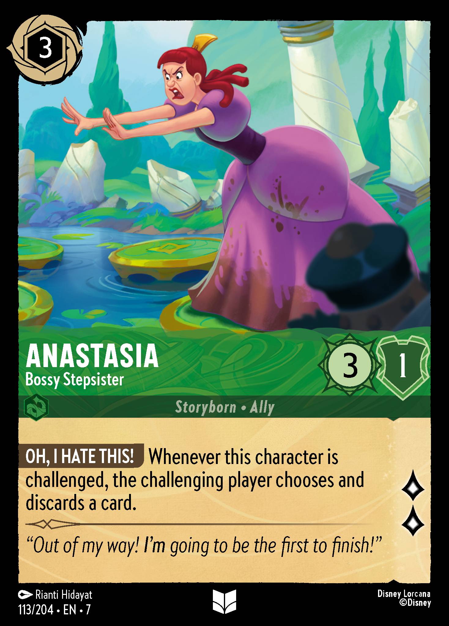 Anastasia - Bossy Stepsister (English)