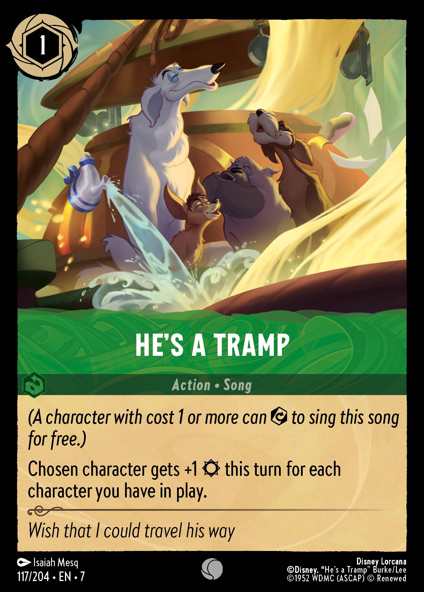 He's a Tramp (English)