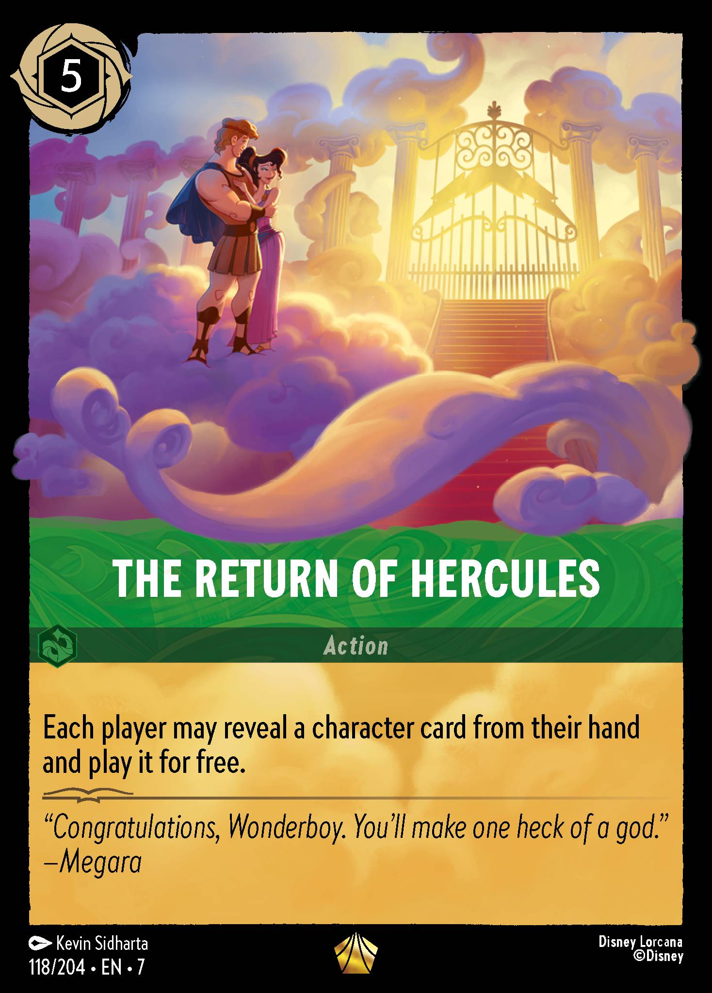 The Return of Hercules (Legendary) (English)