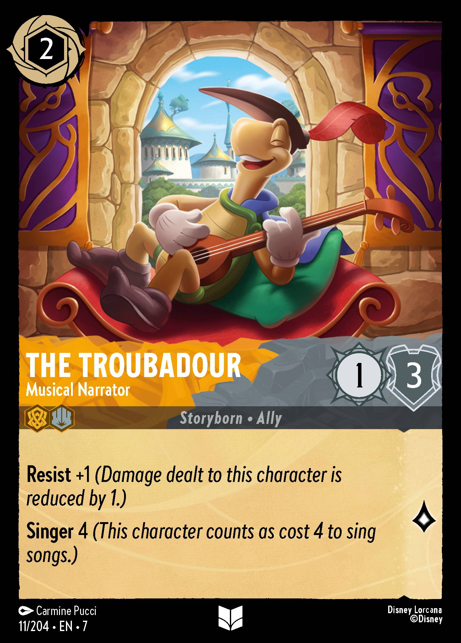 The Troubadour - Musical Narrator (English)