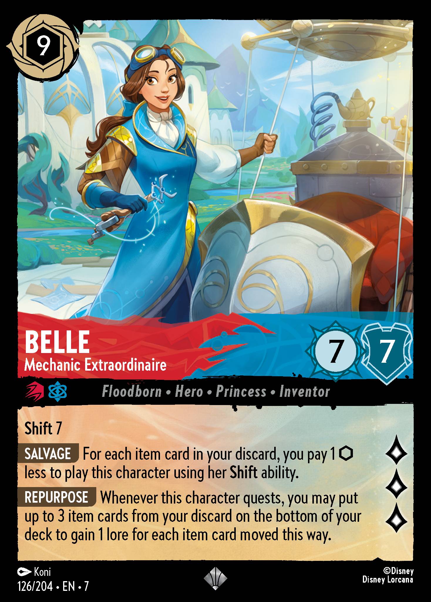 Belle - Mechanic Extraordinaire (English)