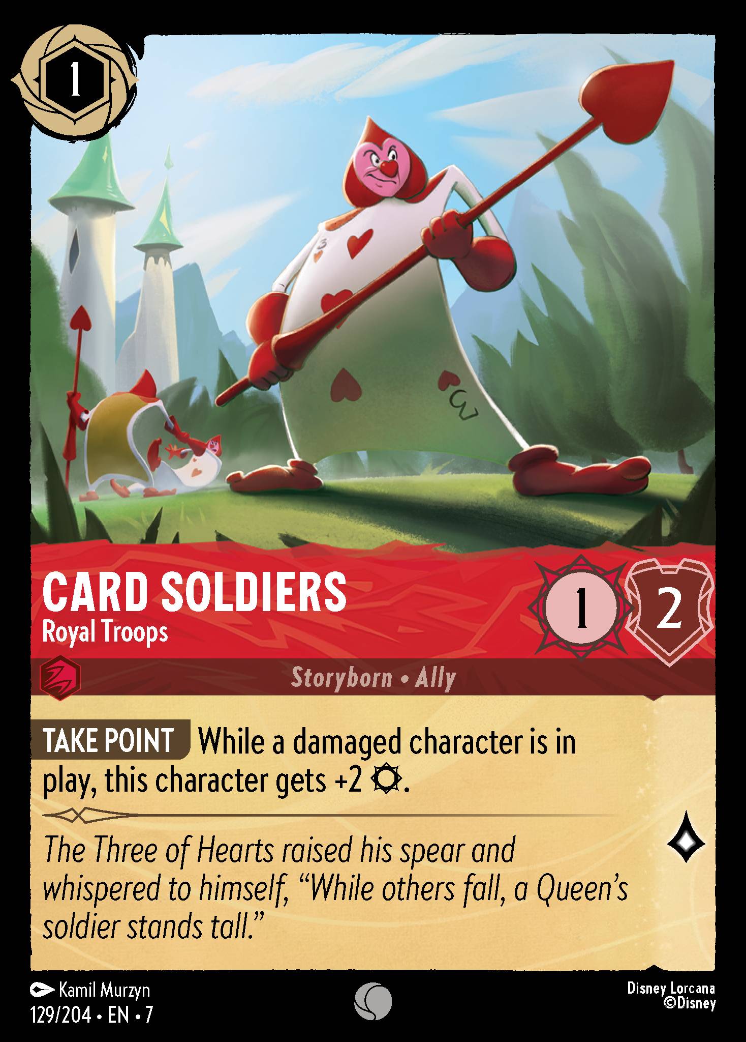 Card Soldiers - Royal Troops (English)