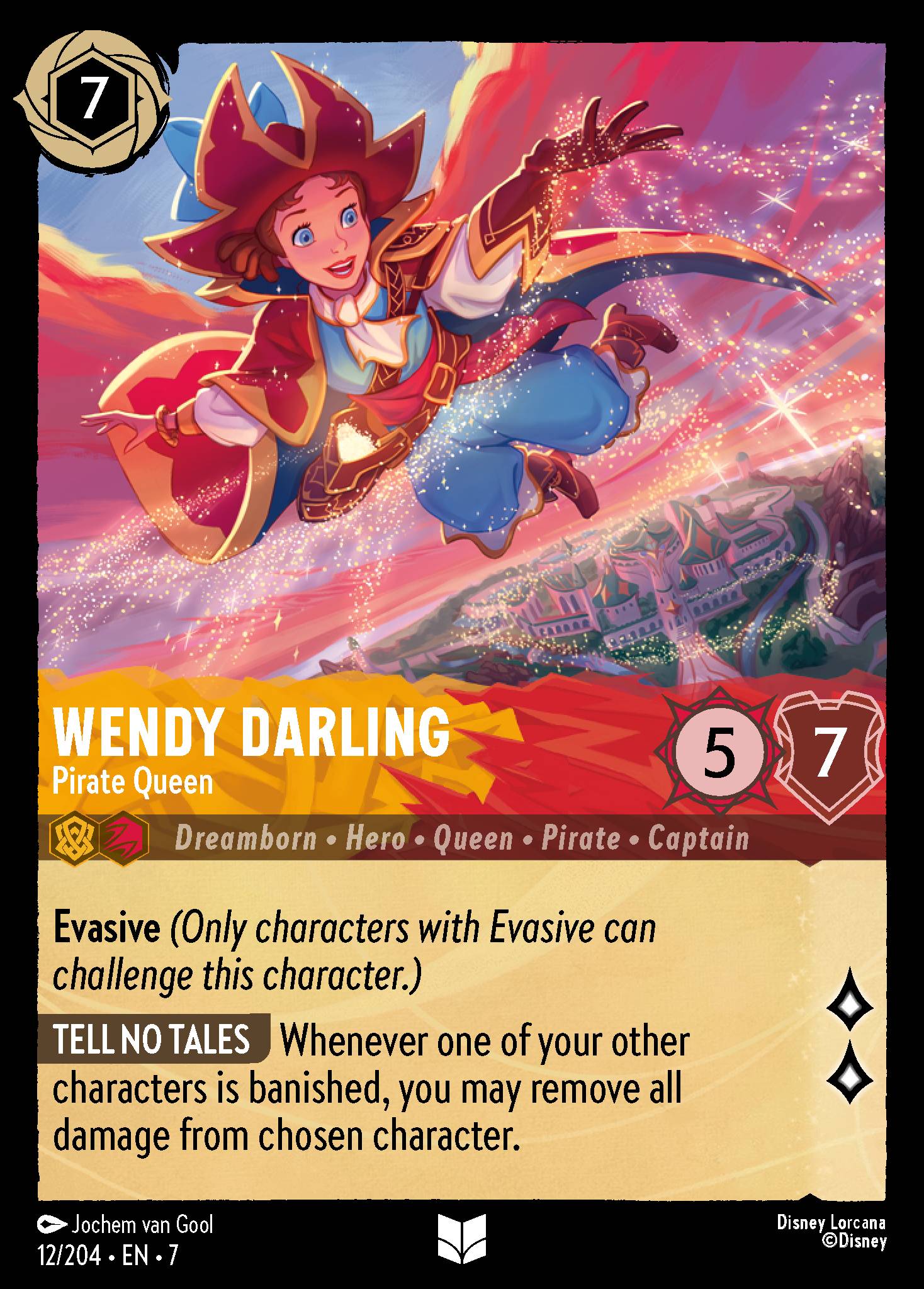 Wendy Darling - Pirate Queen (English)