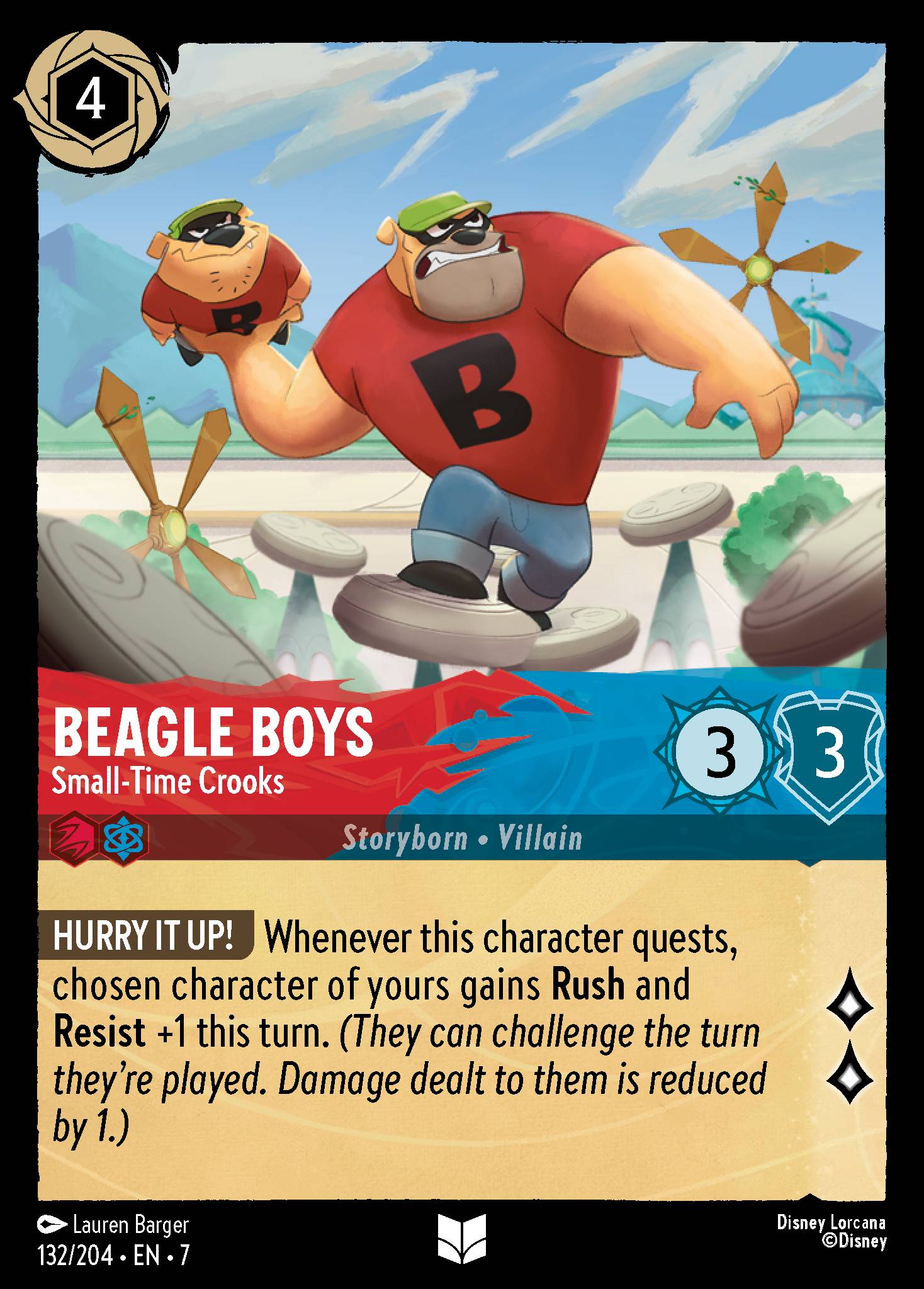 Beagle Boys - Small-Time Crooks (English)