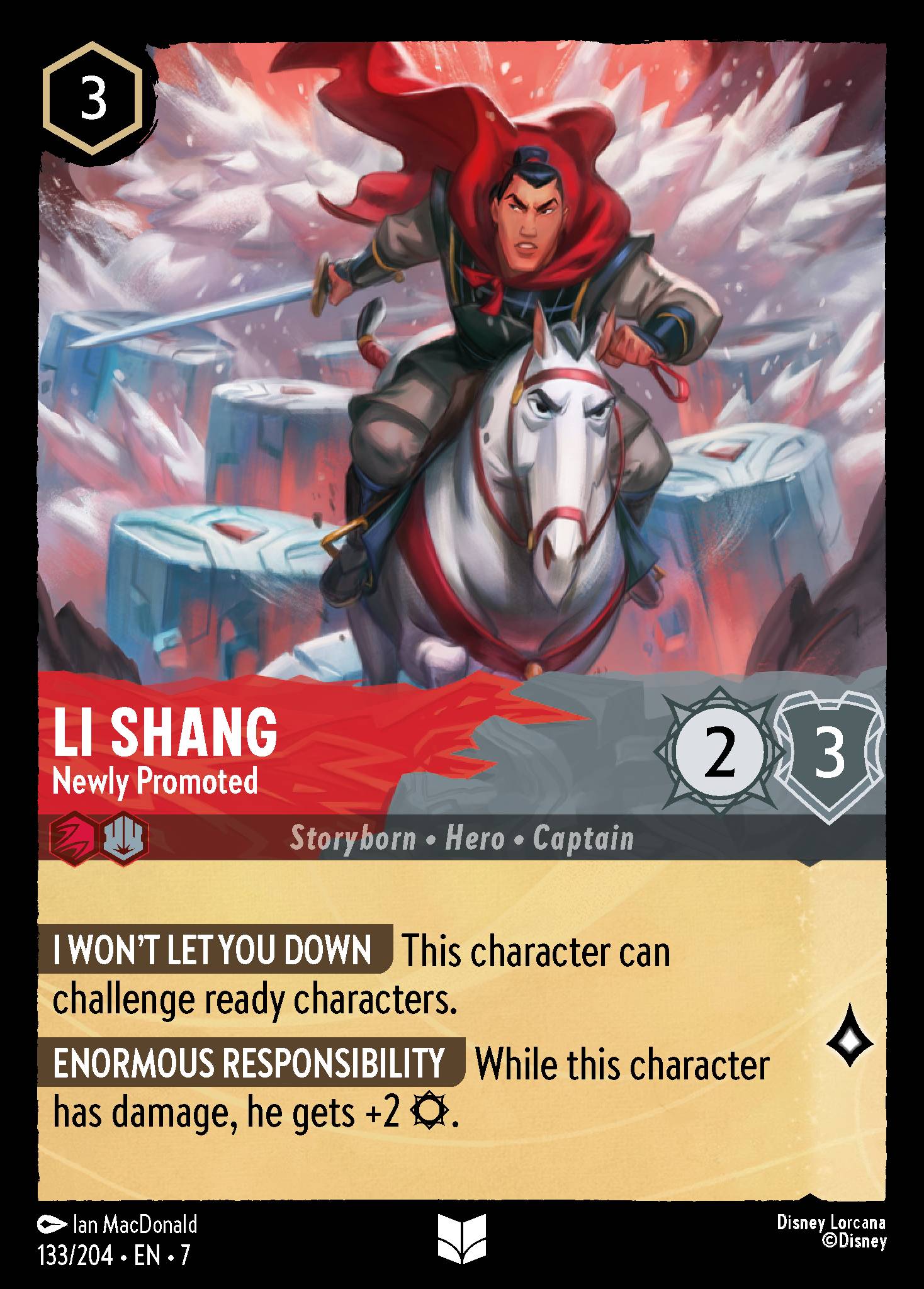 Li Shang - Newly Promoted (English)