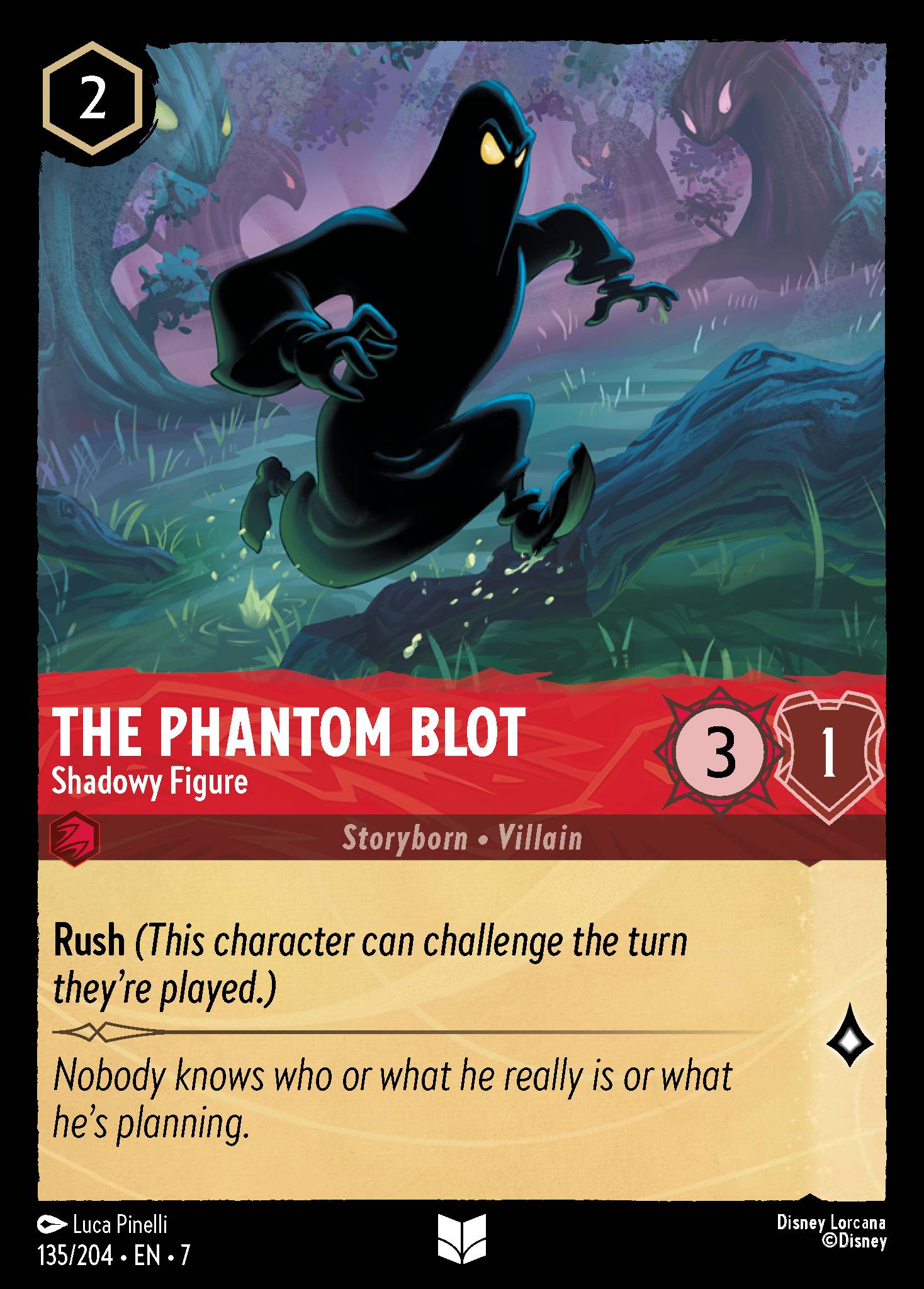 The Phantom Blot - Shadowy Figure (English)