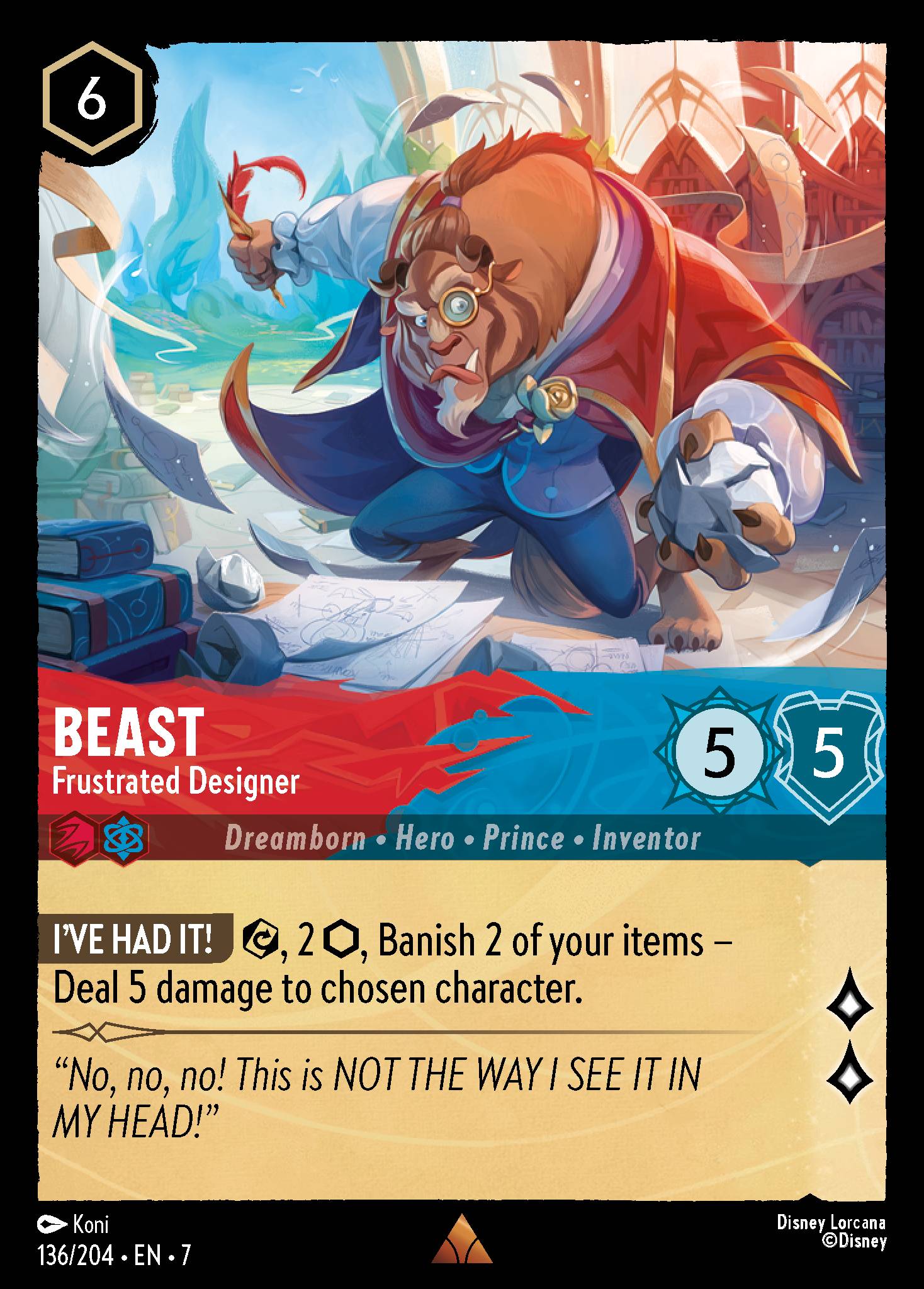 Beast - Frustrated Designer (English)