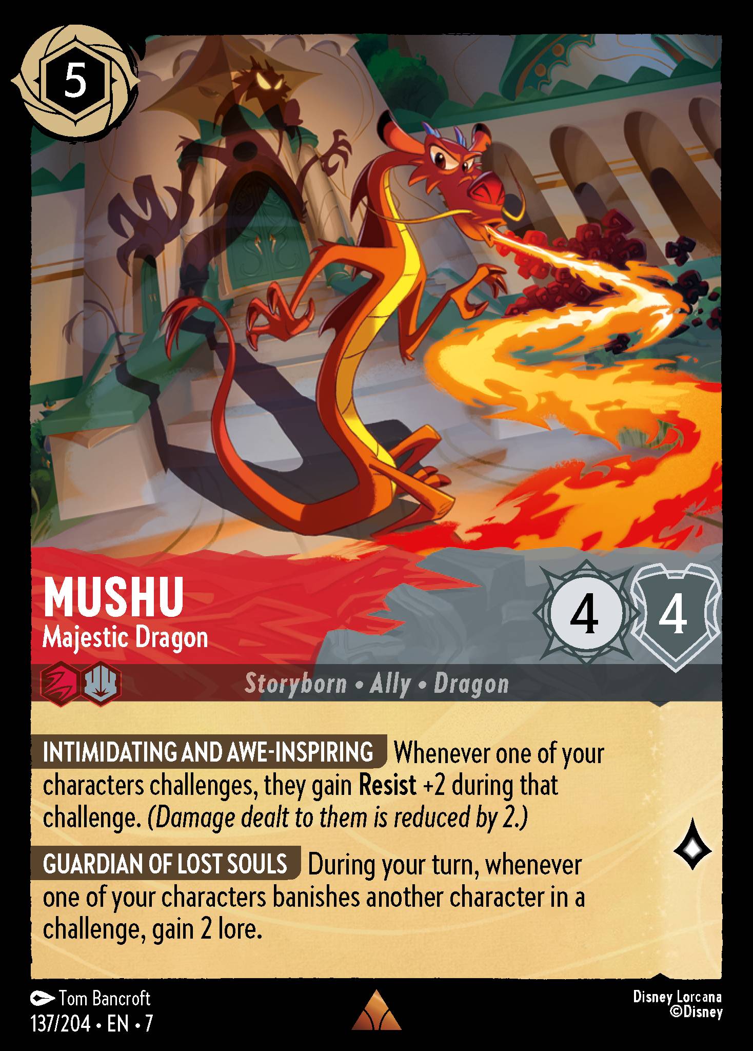 Mushu - Majestic Dragon (English)