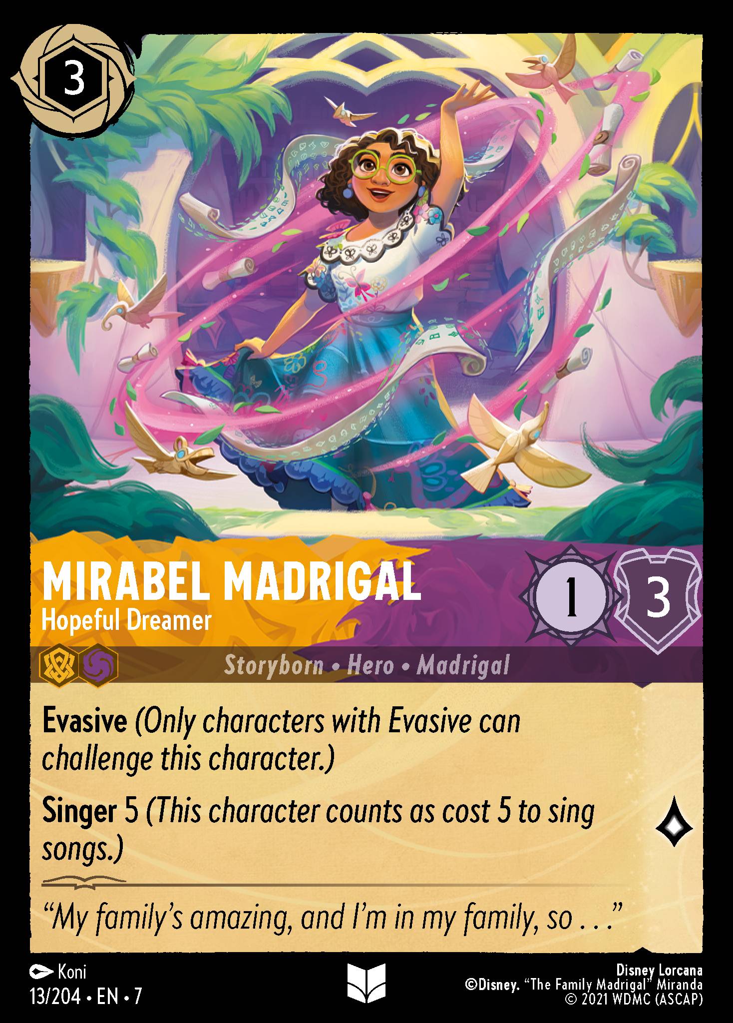Mirabel Madrigal - Hopeful Dreamer (English)