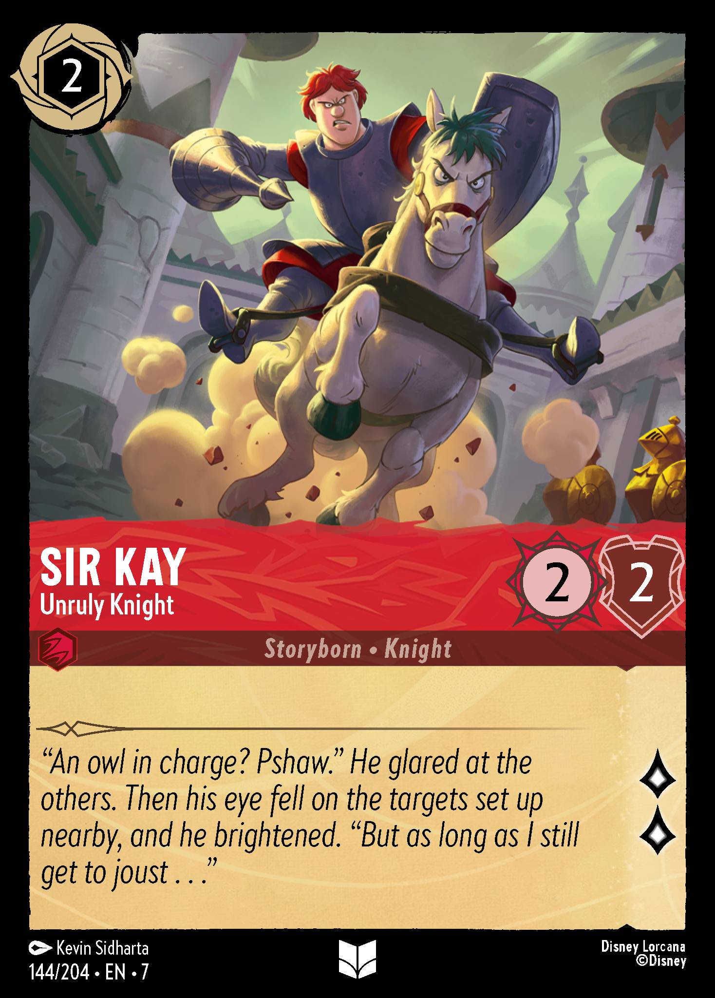 Sir Kay - Unruly Knight (English)