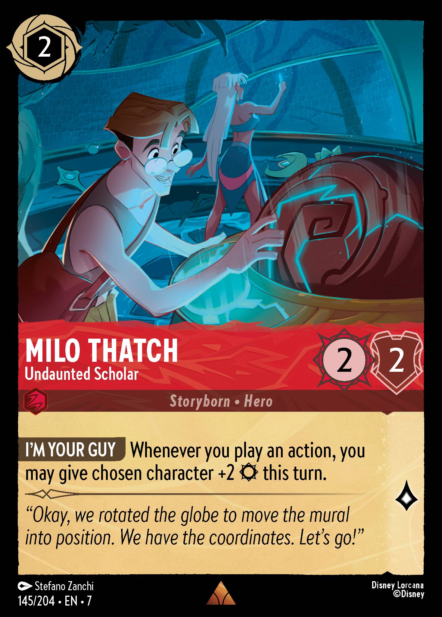 Milo Thatch - Undaunted Scholar (English)