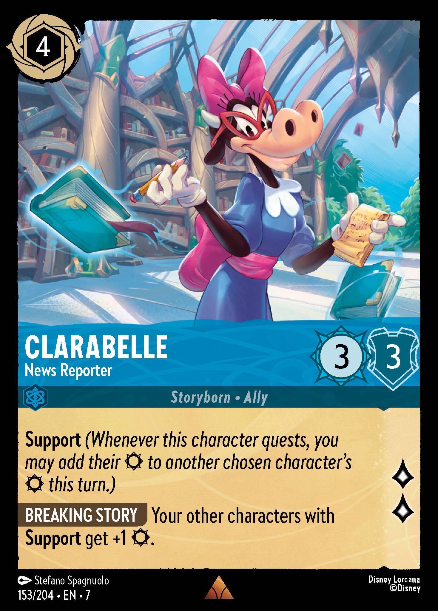Clarabelle - News Reporter (English)