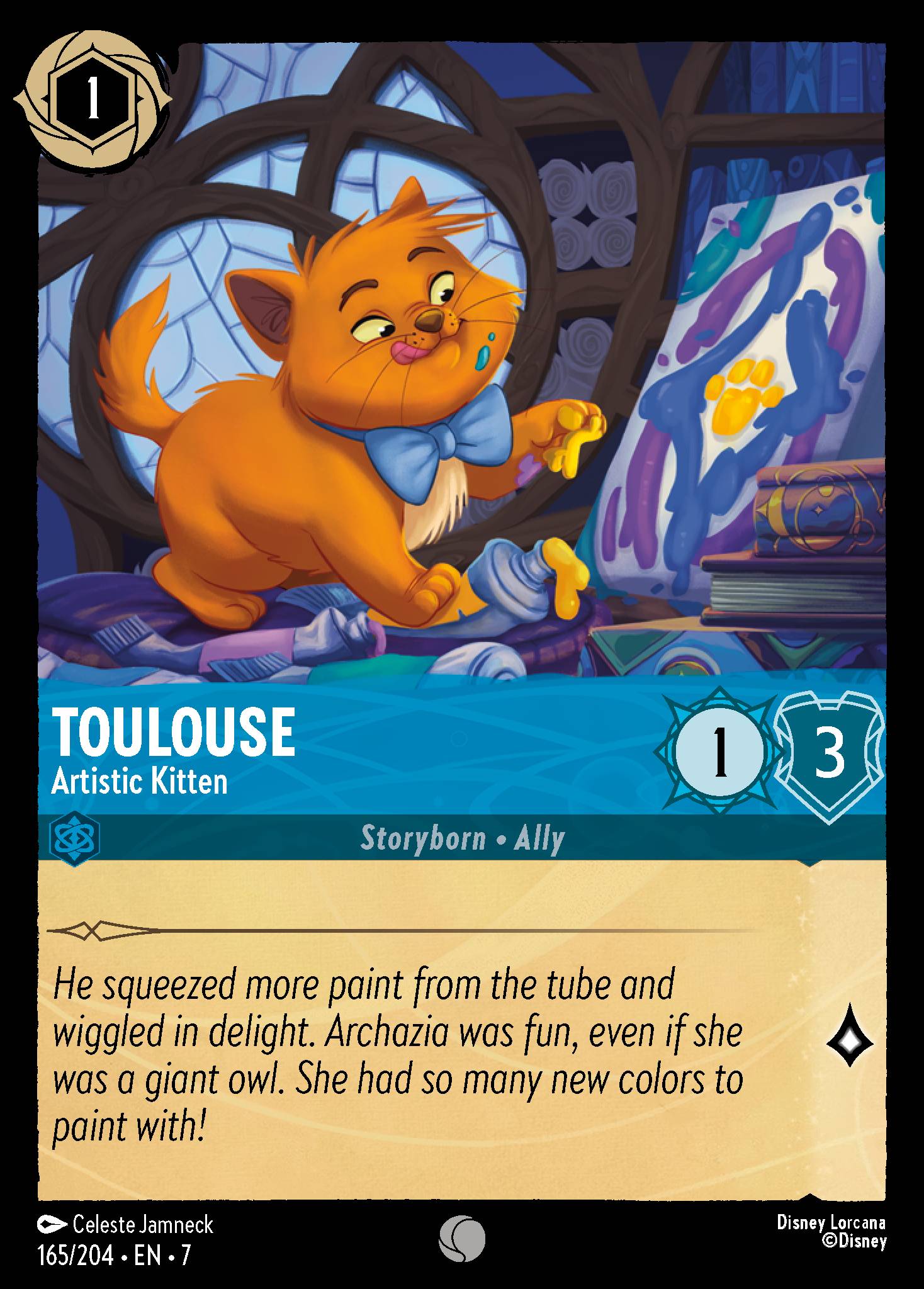 Toulouse - Artistic Kitten (English)