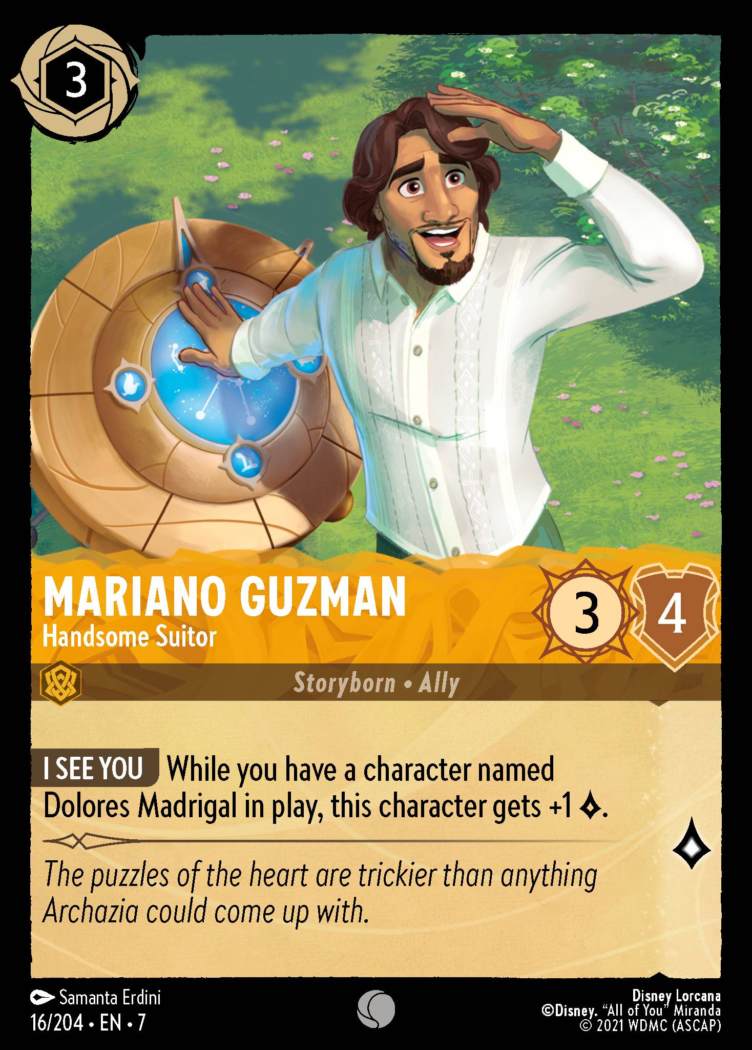 Mariano Guzman - Handsome Suitor (English)